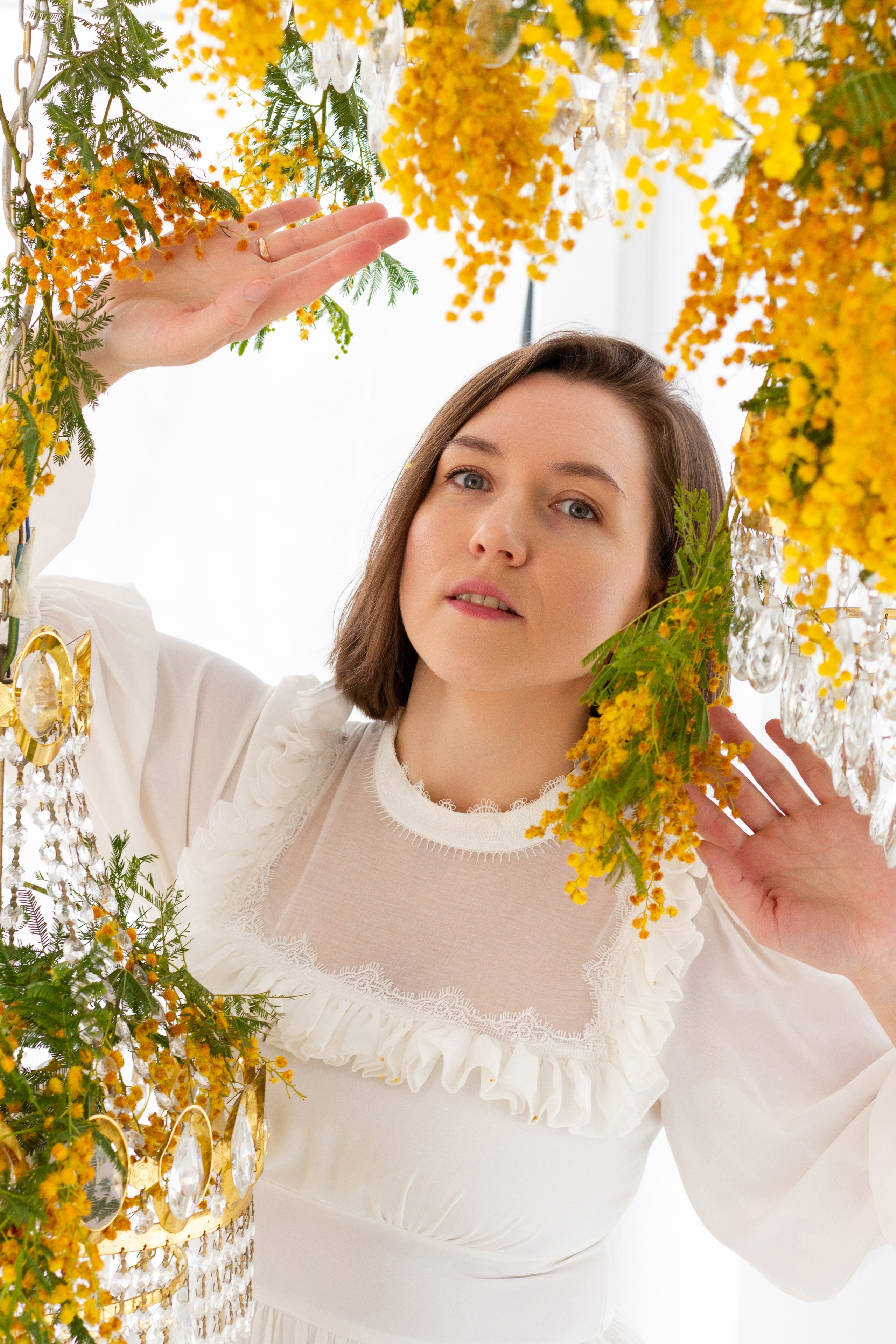 Фотодень с мимозой. Портретный и семейный фотограф в Санкт-Петербурге Ульяна Жукова
