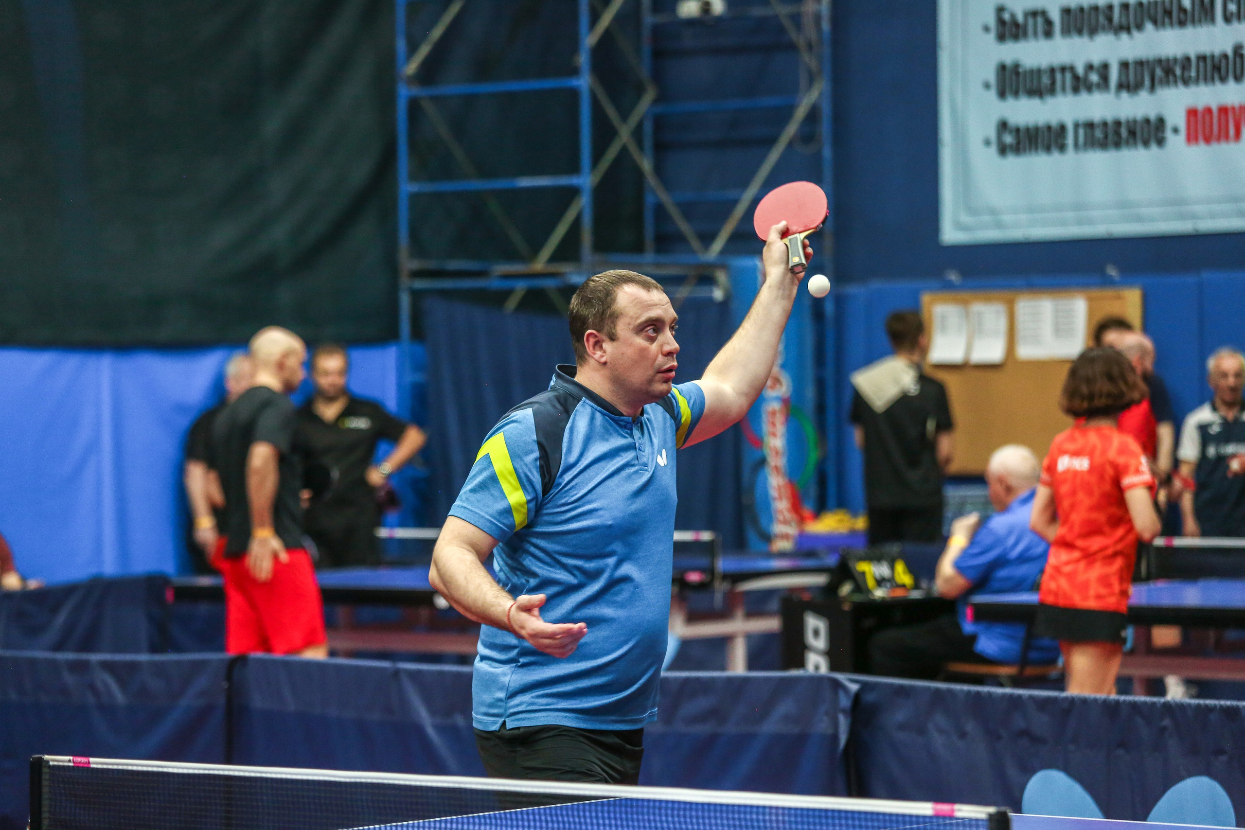 Соревнования по настольному теннису. Репортажный, семейный, свадебный, портретный фотограф