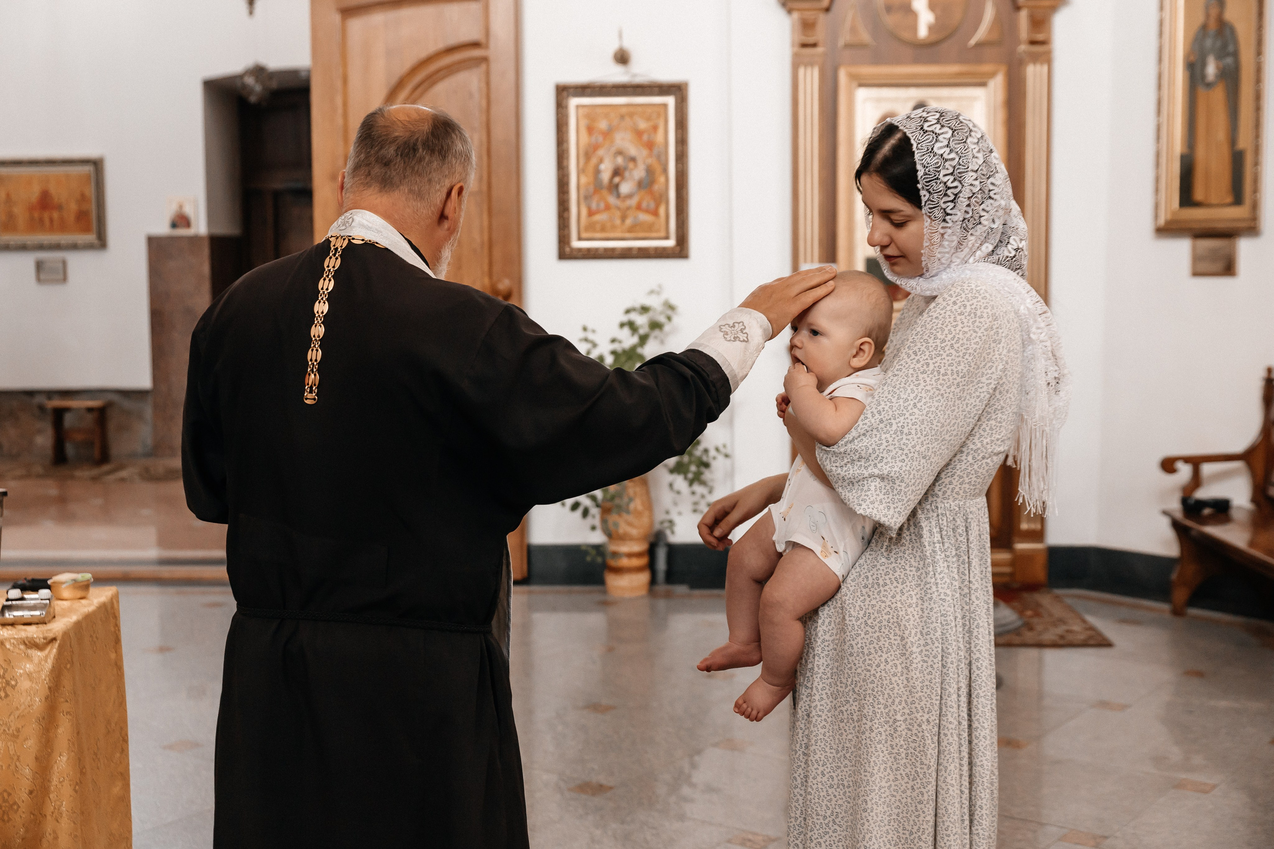 Крещение Роберта. Семейный фотограф Минск Усова Ольга