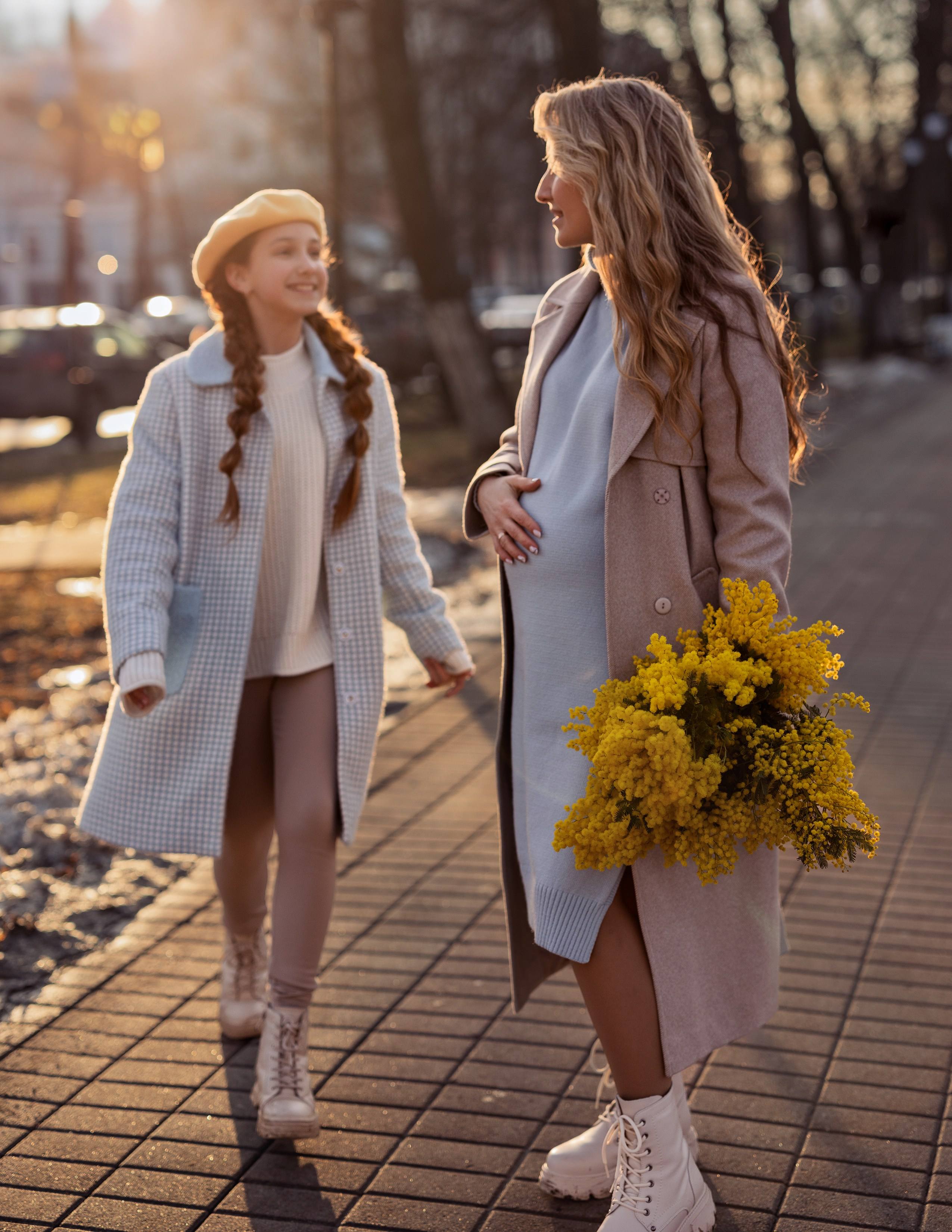Мама и дочка. Людмила Седлярова — Профессиональный женский фотограф в Москве