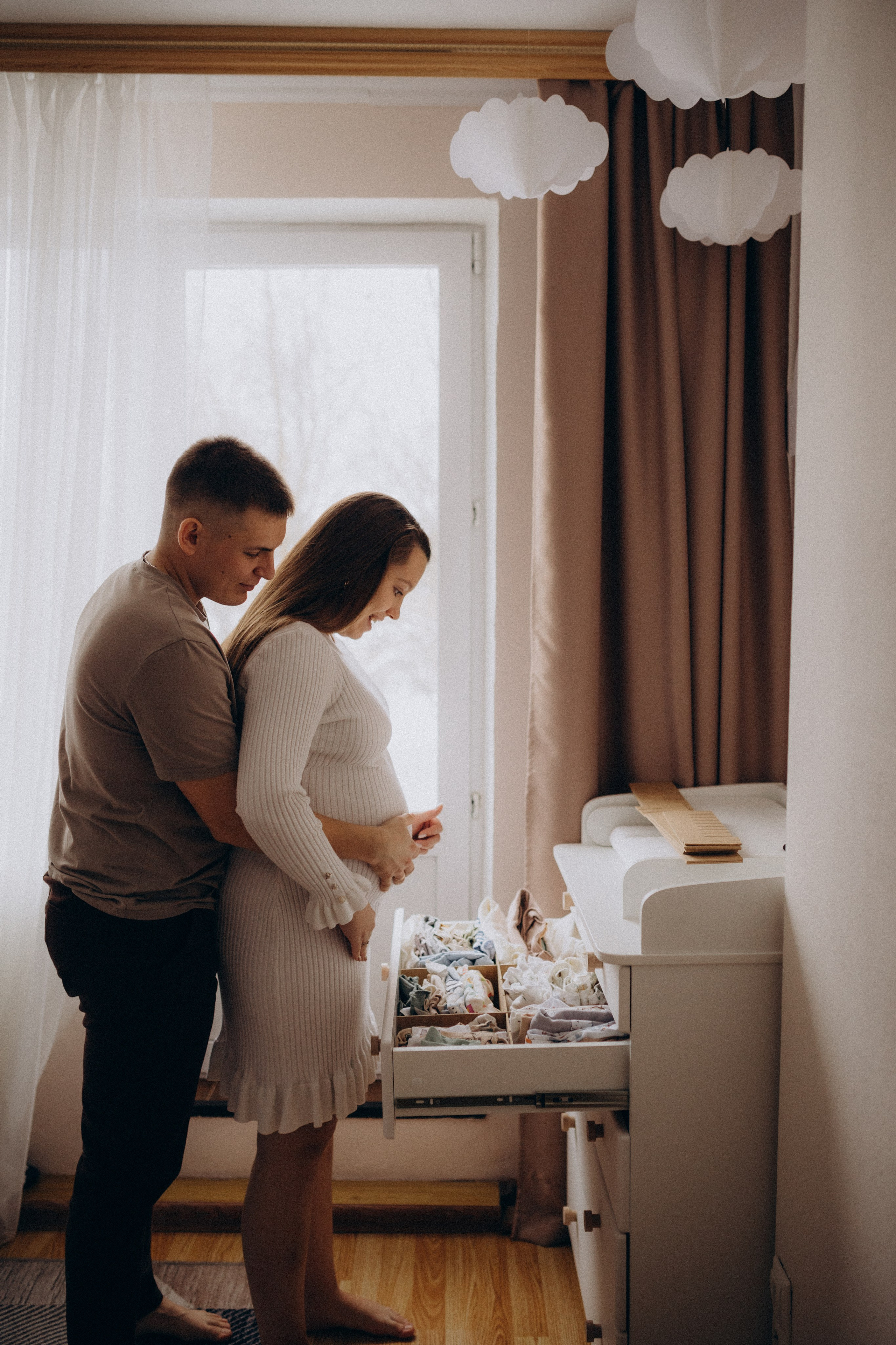Беременная домашняя съемка Вика и Влад. Семейный фотограф в Москве и Люберцах Юлия Гуськова