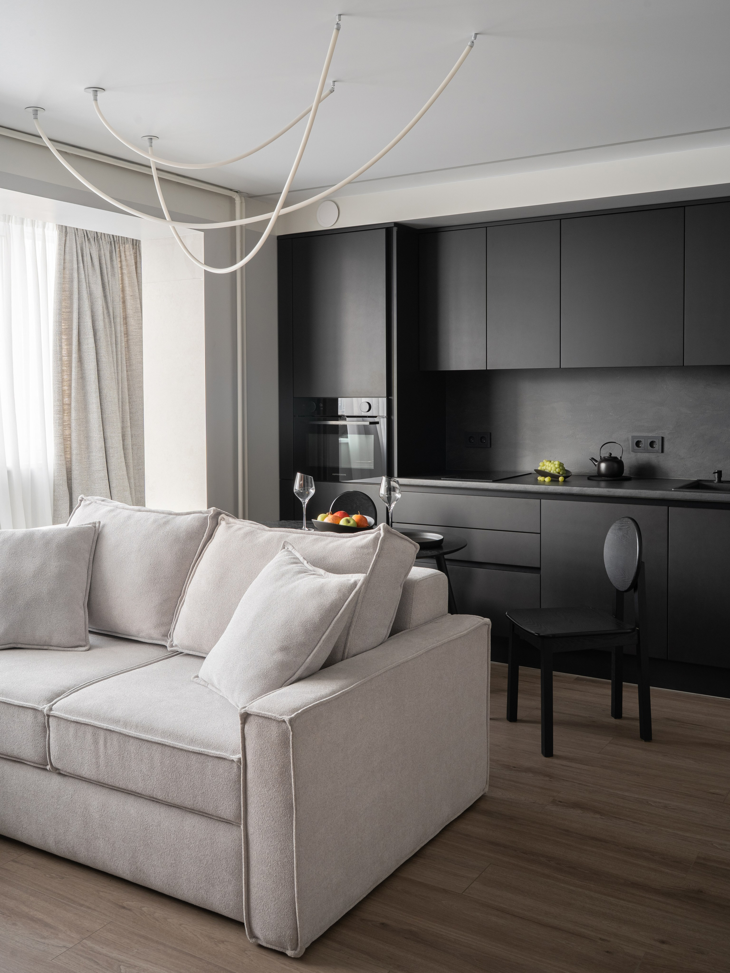 Квартира по проекту Анны Аеровой. Илья Смирнов. Интерьерный фотограф. Съемка в Москве