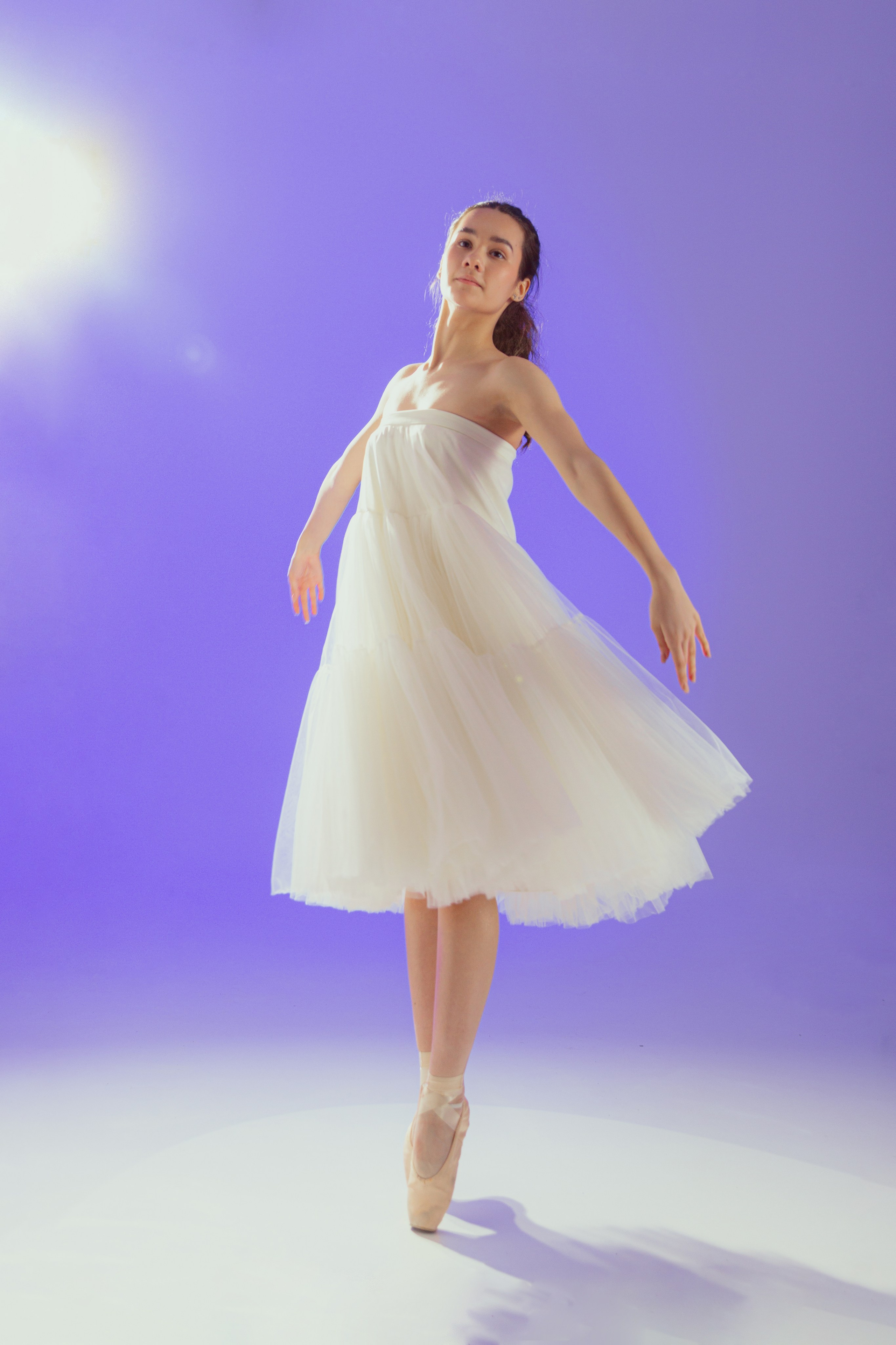 Гимнастика и балет. Фотограф беременности в Тюмени Любовь Докучаева