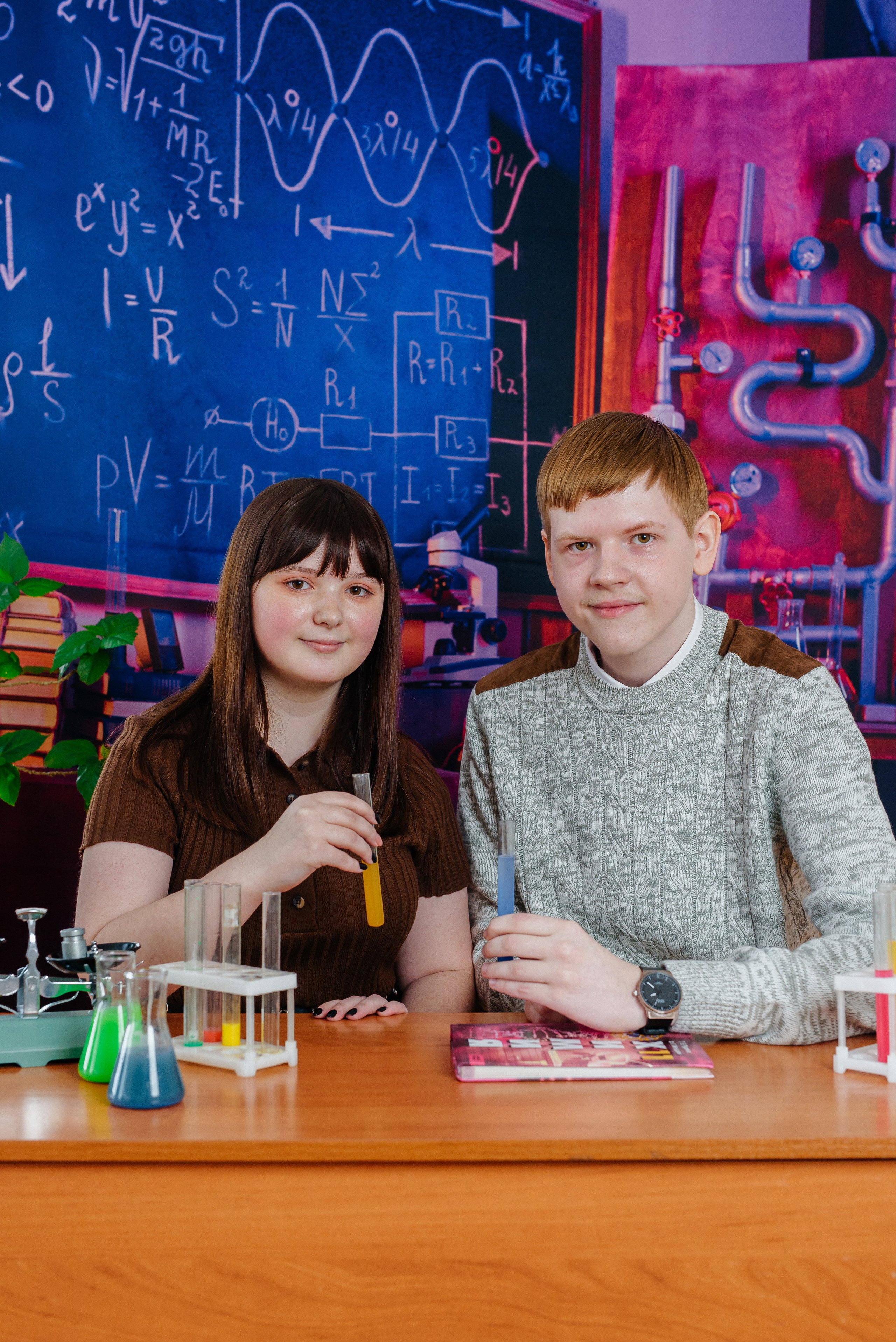 Урок химии. Семейный фотограф в Барнауле