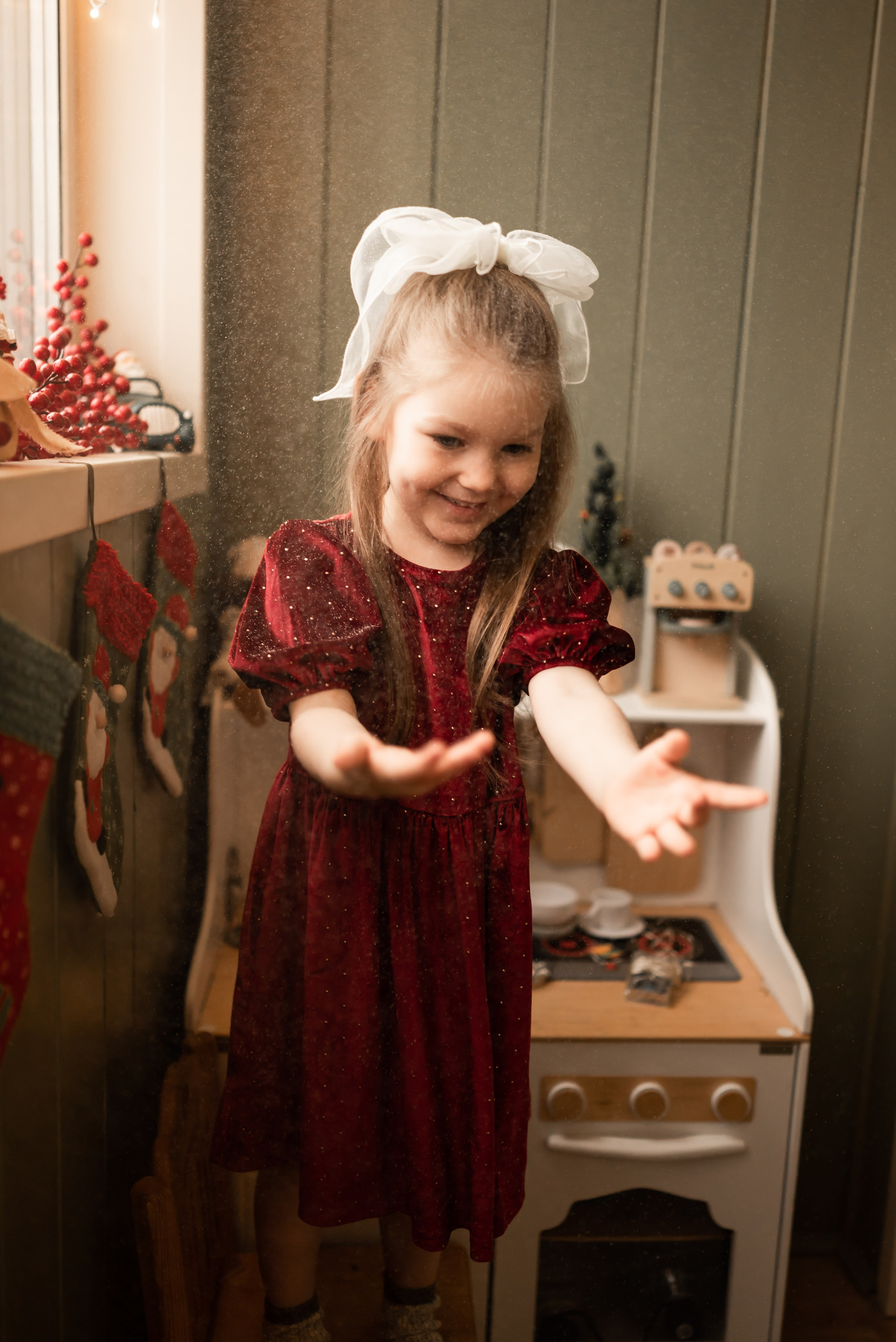 Новогодняя история Варвары. Фотограф Ксения Огородова портфолио