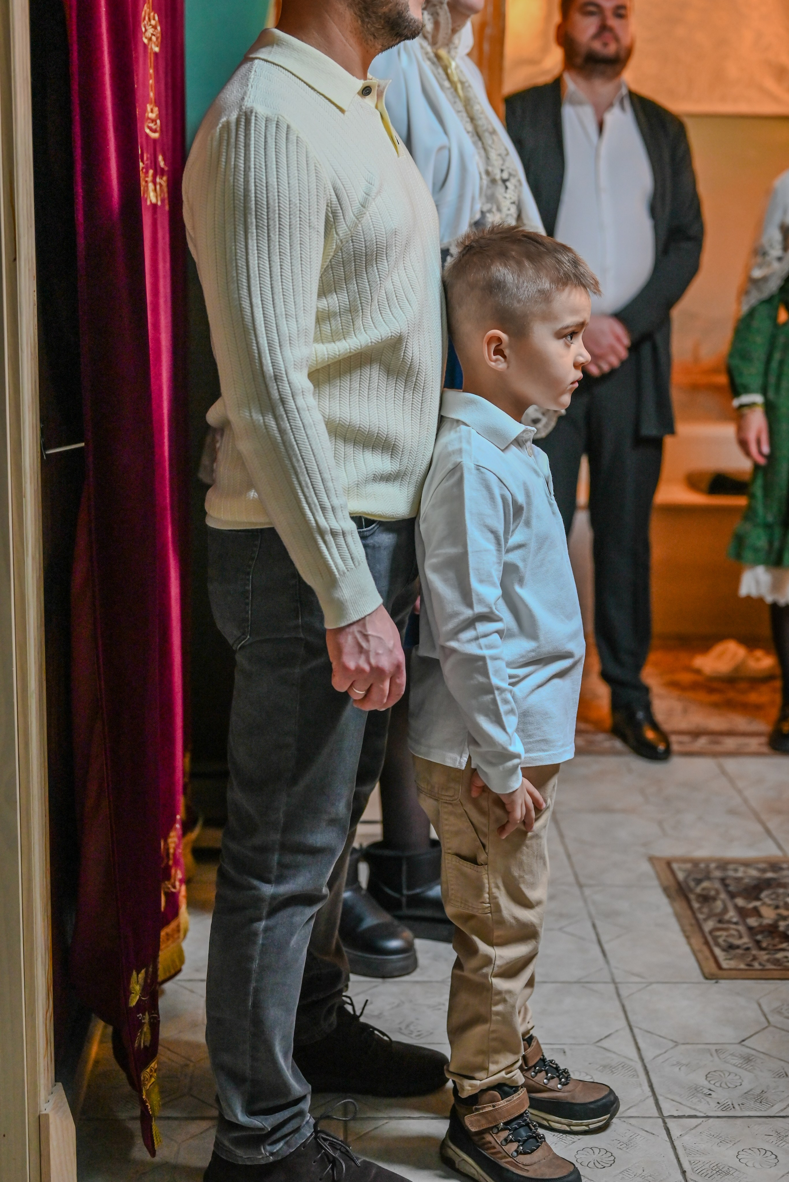 Крещение Совхоз Ленина. Семейный и детский фотограф Москва