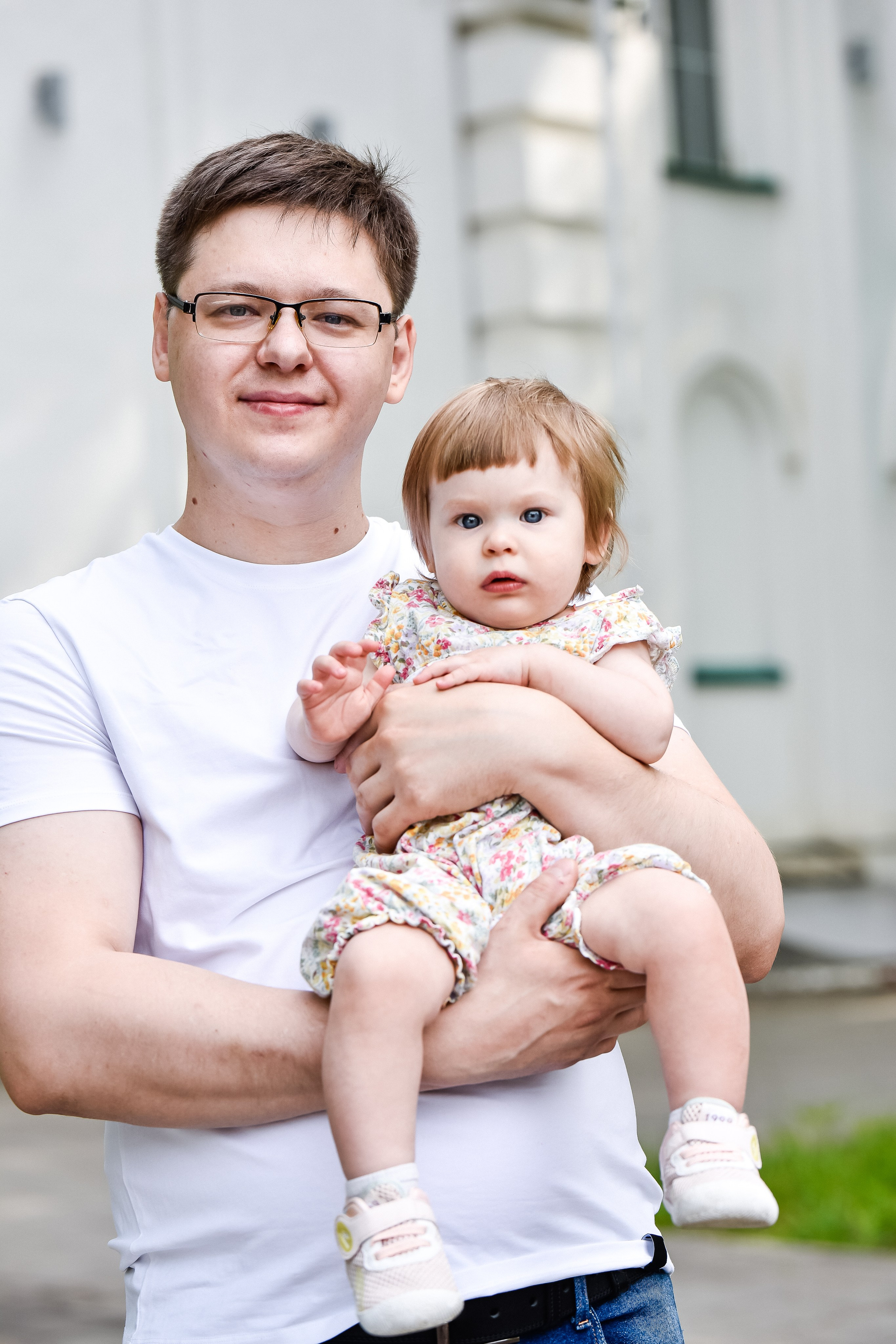 Семья Натальи, Сергея и Машеньки