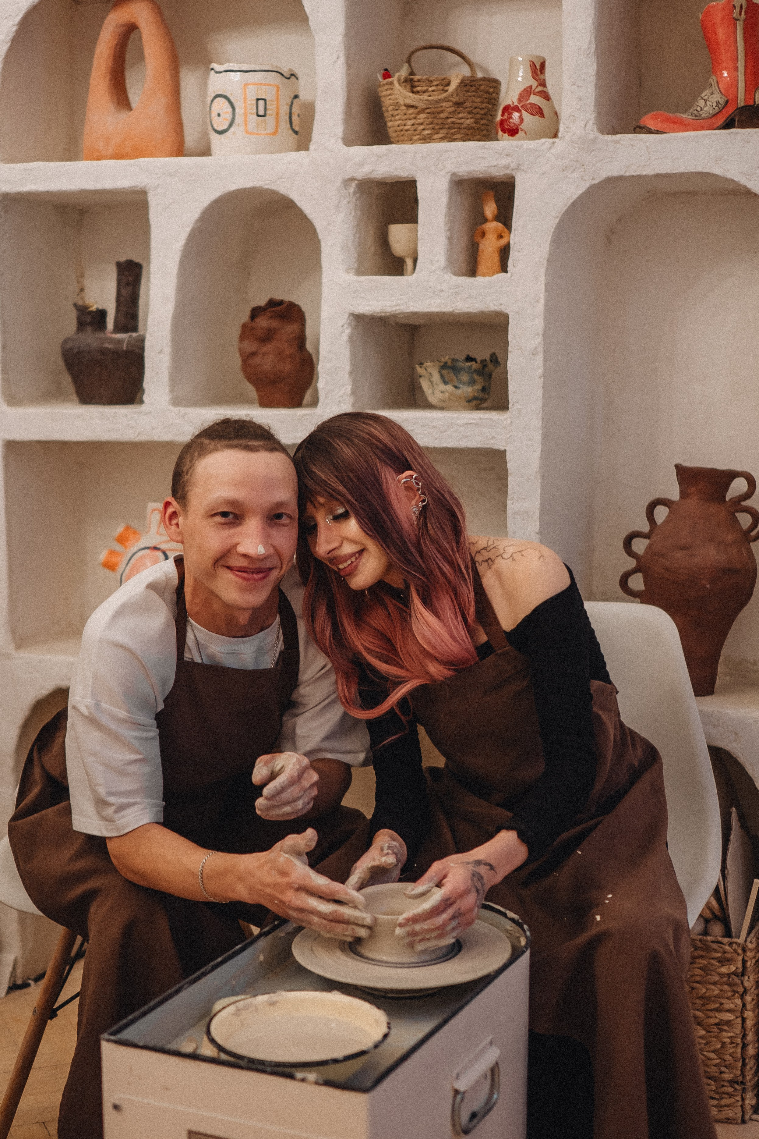 СВИДАНИЕ В ГОНЧАРНОЙ МАСТЕРСКОЙ. Профессиональный фотограф, Санкт-Петербург — Виктория Богомолова