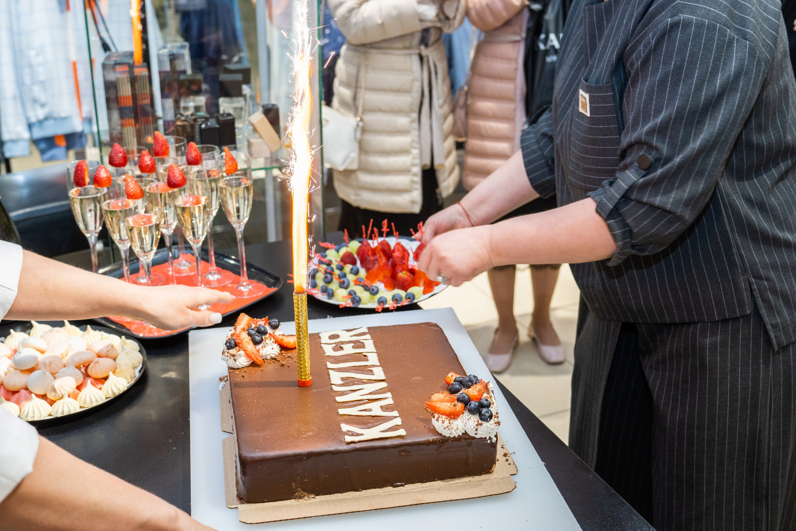 День рождения магазина одежды Kanzler. Фотограф София Александрова