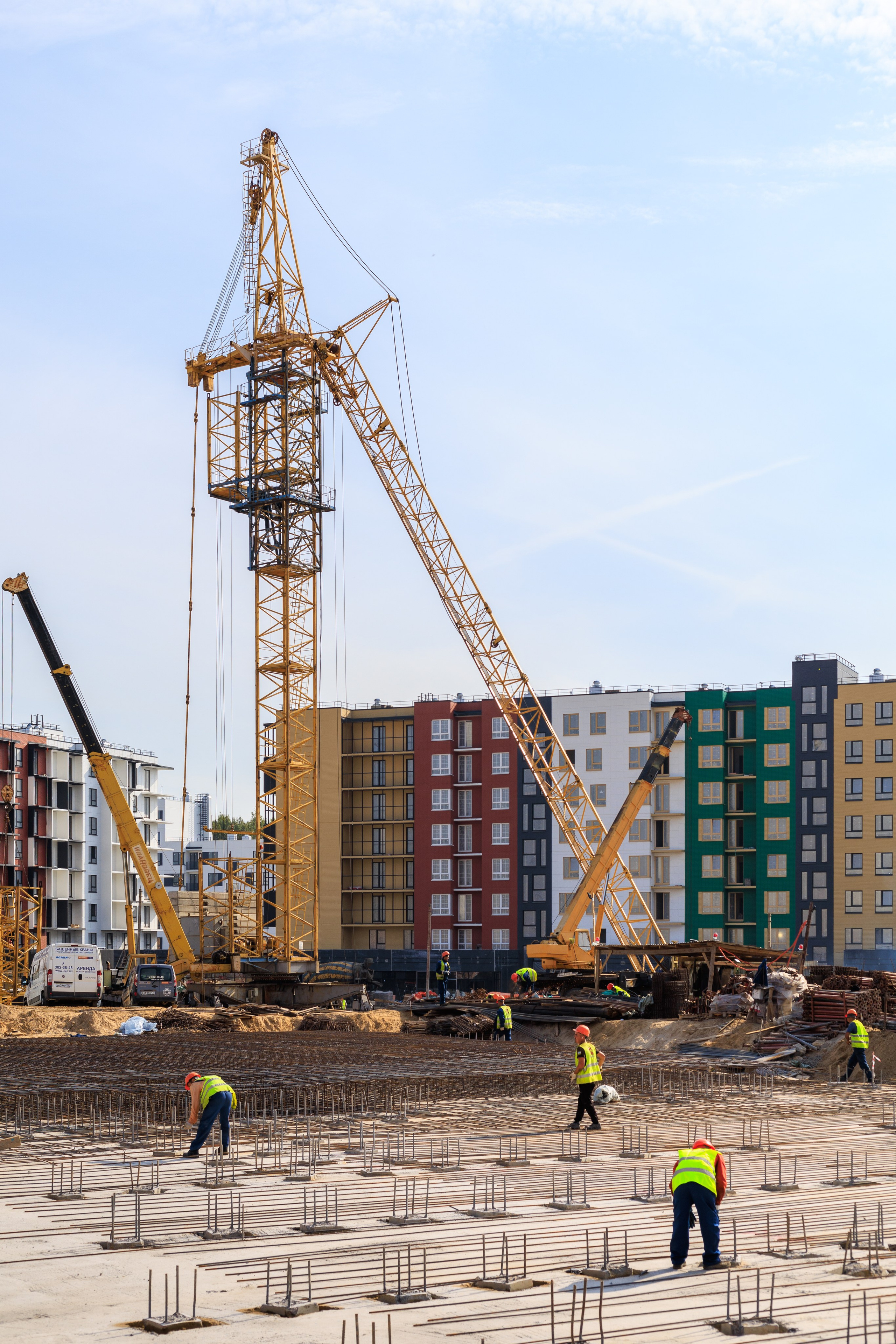 Архитектурная и репортажная фотосъёмка для застройщика