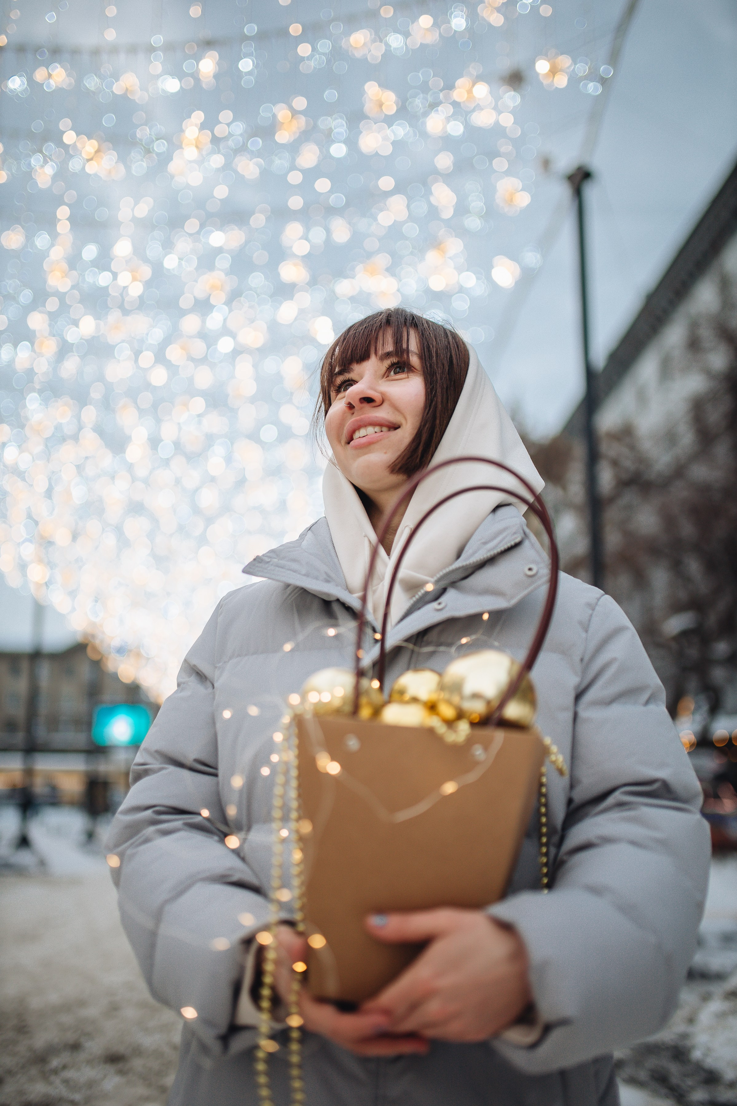 Зимняя фотопрогулка с Катей. Свадебный и семейный фотограф в Санкт-Петербурге Катерина Литасова