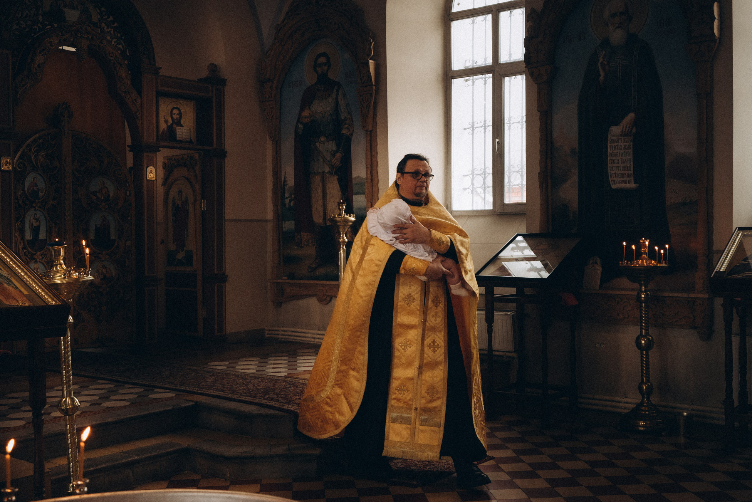 Таинство Крещения (репортажная съемка). Moscow_CPC