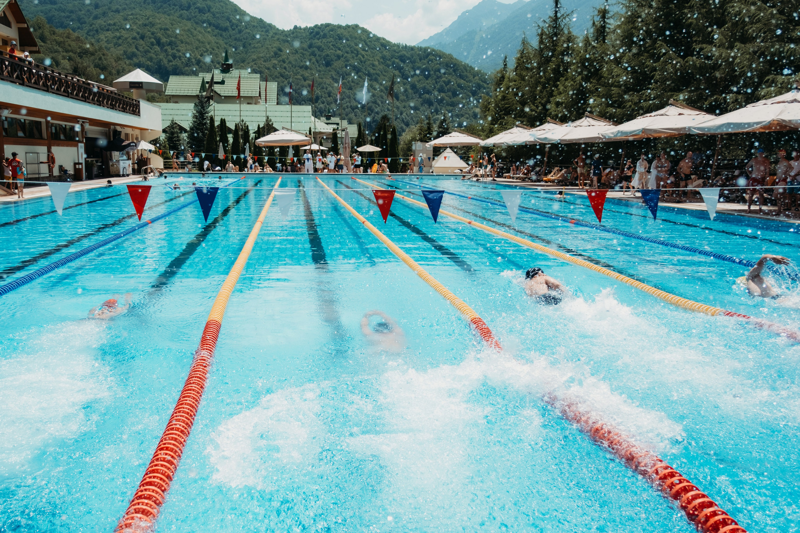 Всероссийский фестиваль «День пловца» в Гранд отель поляна. Репортажный фотограф в Сочи Екатерина Вежливцева