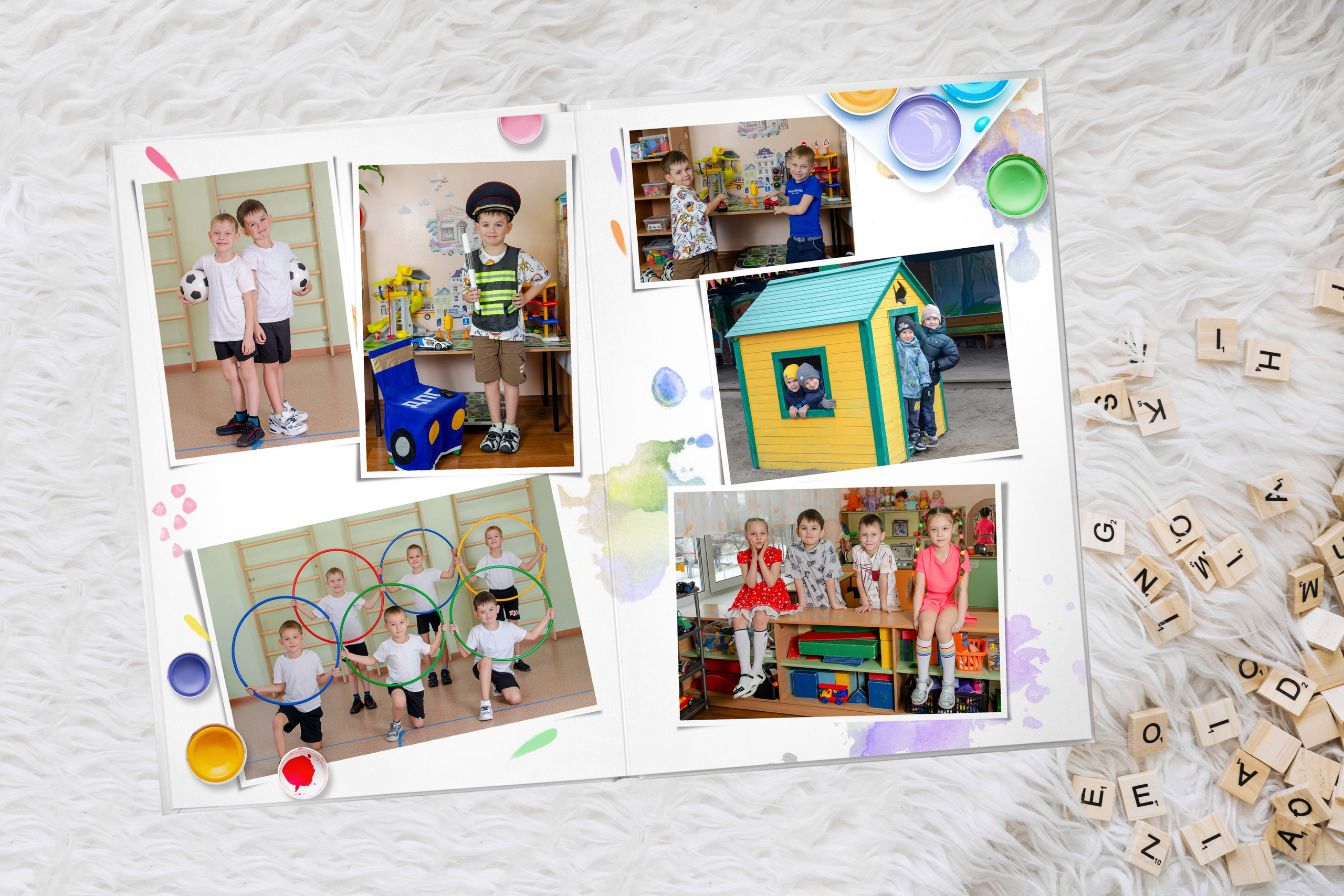 НАШИ РАБОТЫ — ДЕТСКИЙ САД. Фотограф в Шелехове, лучшие выпускные альбомы в Шелехове