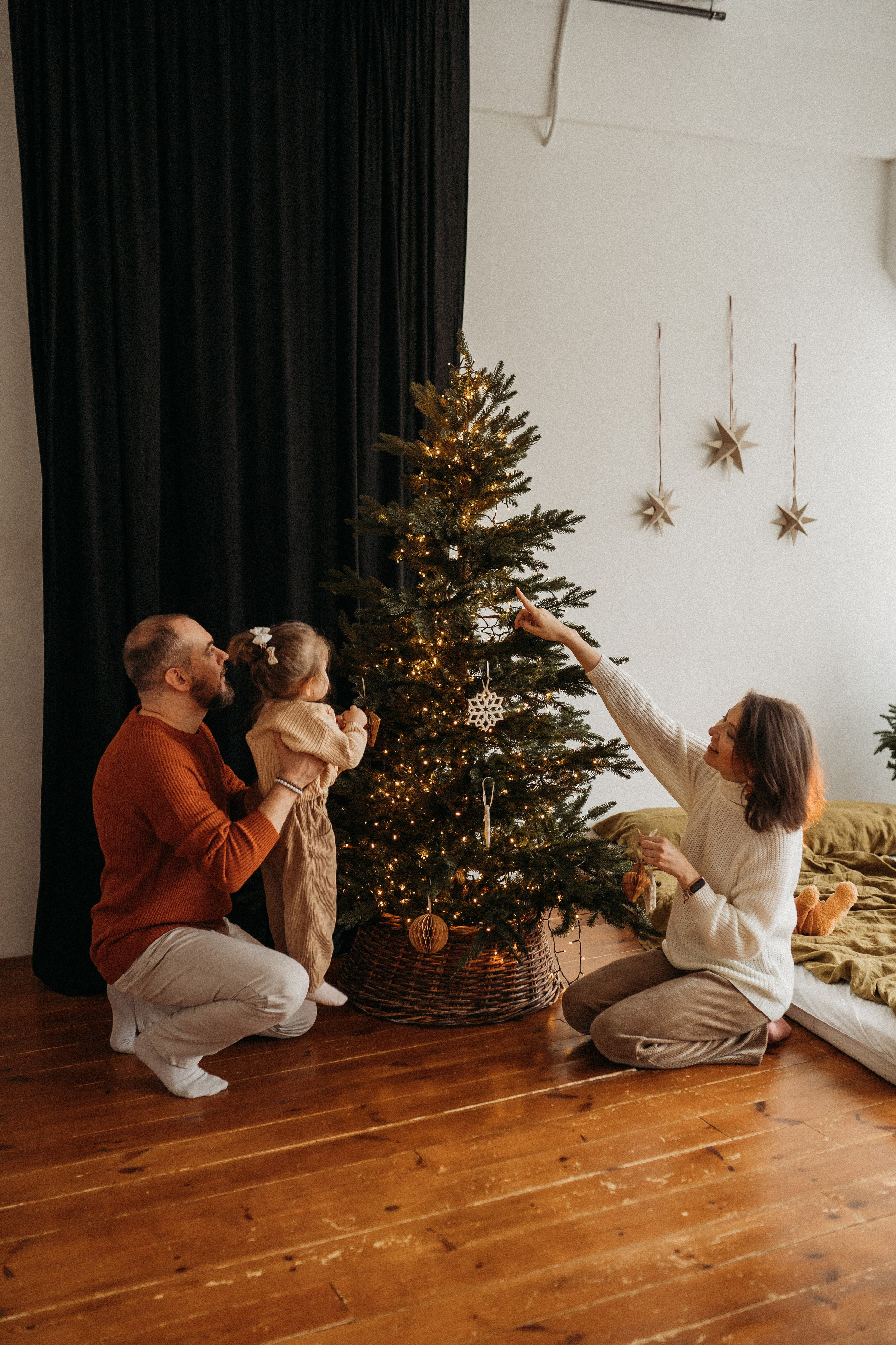 Новогодняя история. Семейный и свадебный фотограф в Москве Оксана Гапеева