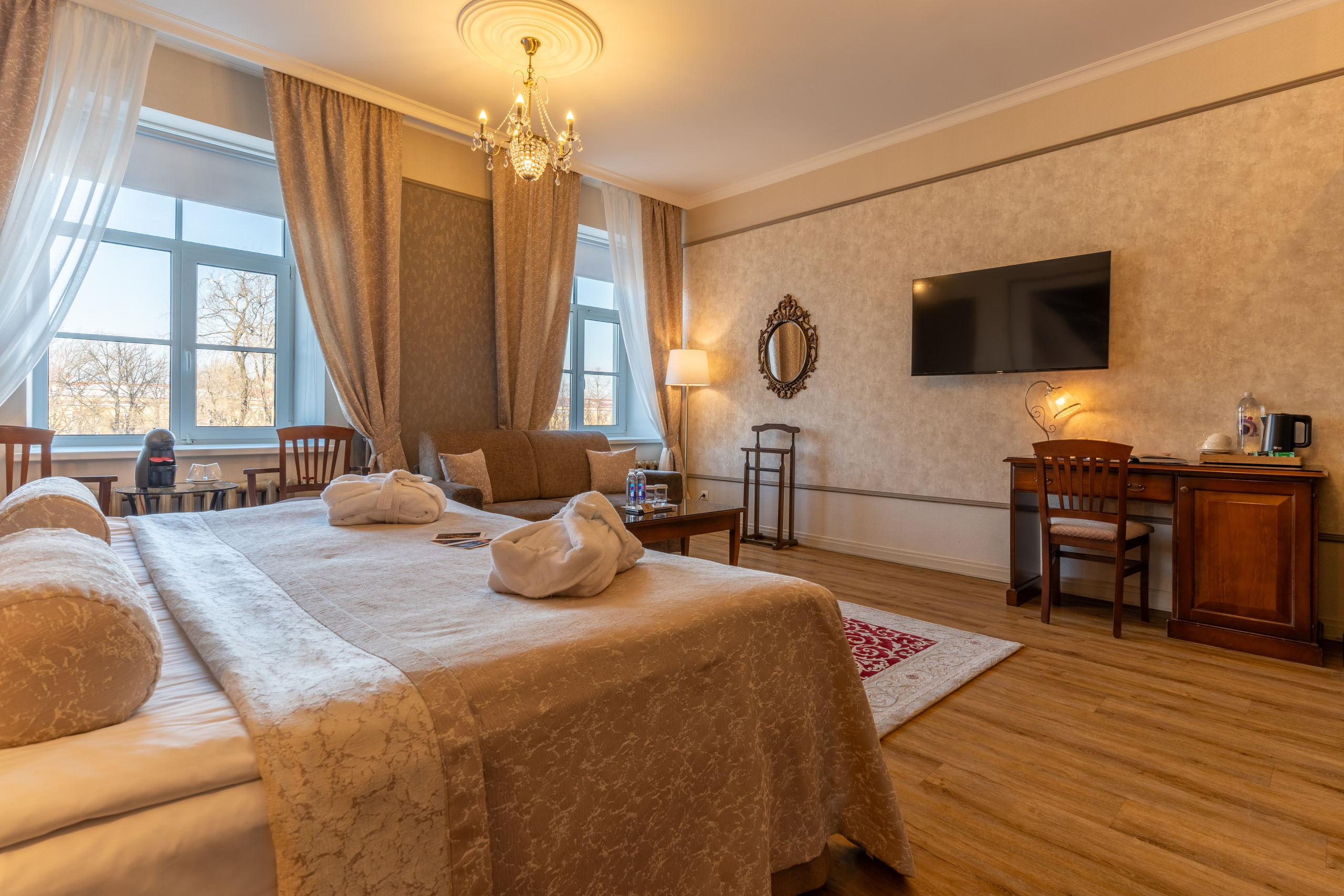 Интерьерная фотосъёмка отеля «Пётръ», Санкт-Петербург