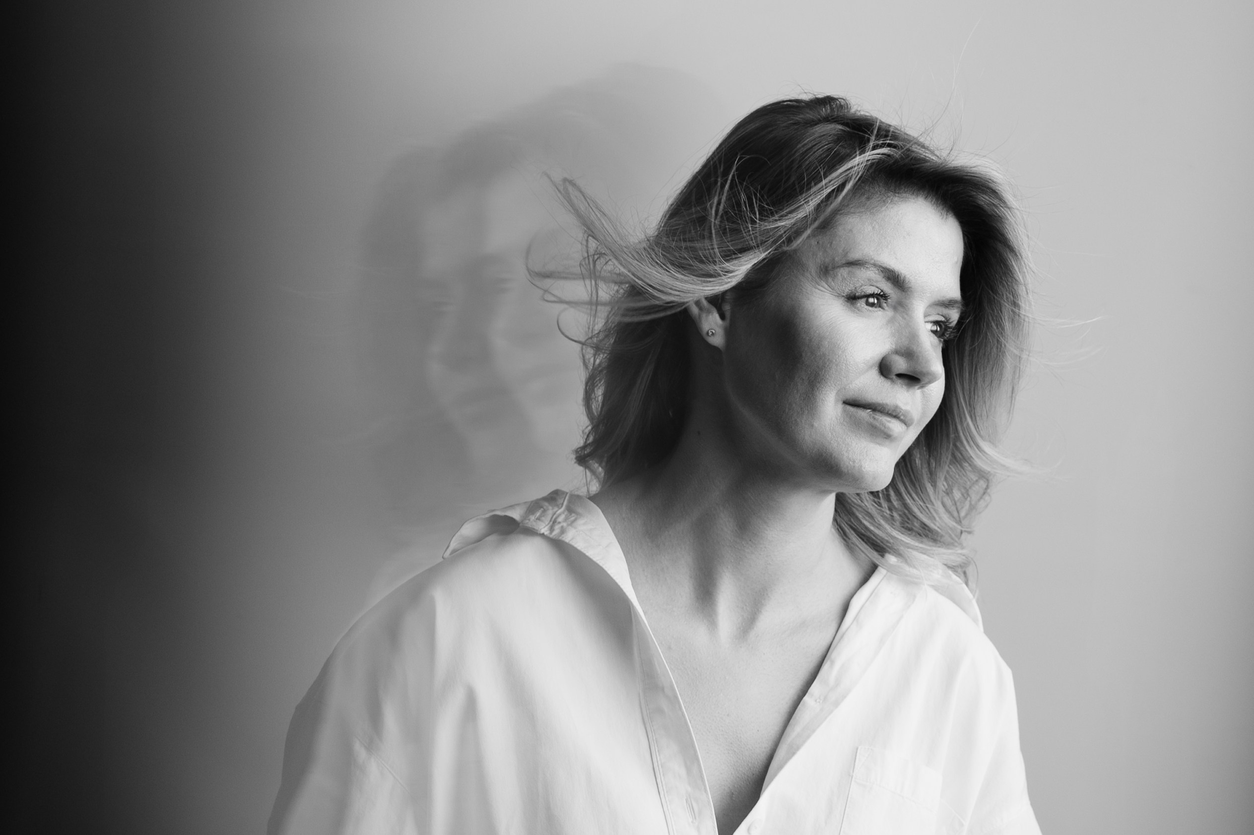 Черно-белая портретная фотосессия. Портретный фотограф в Москве Казьмина Олеся