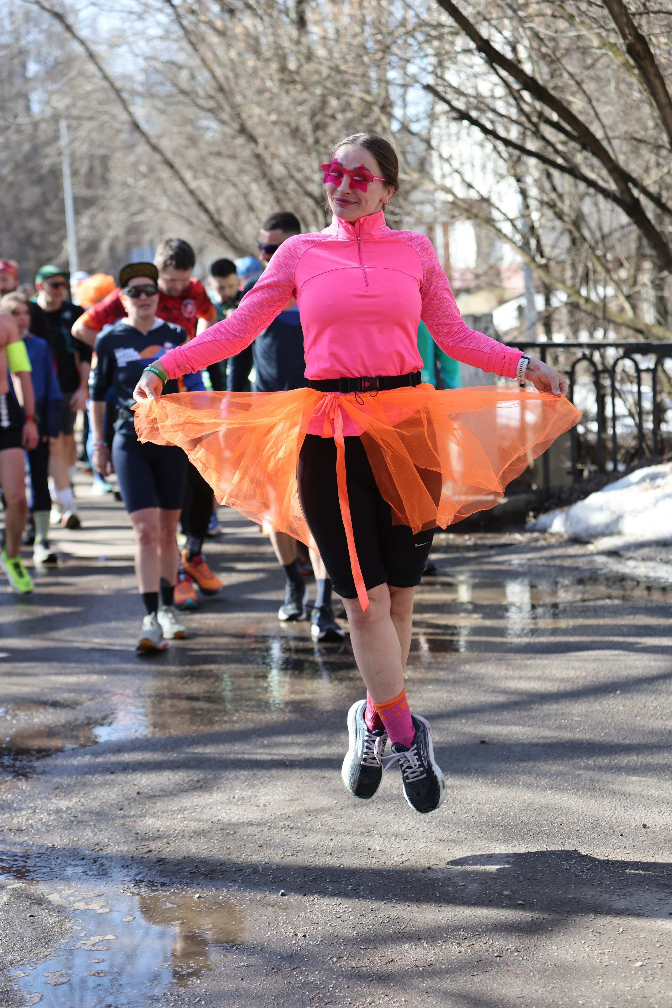 Марафон у дома, Тушиноги, 22.03.26. Фотограф Сергей Ловкий
