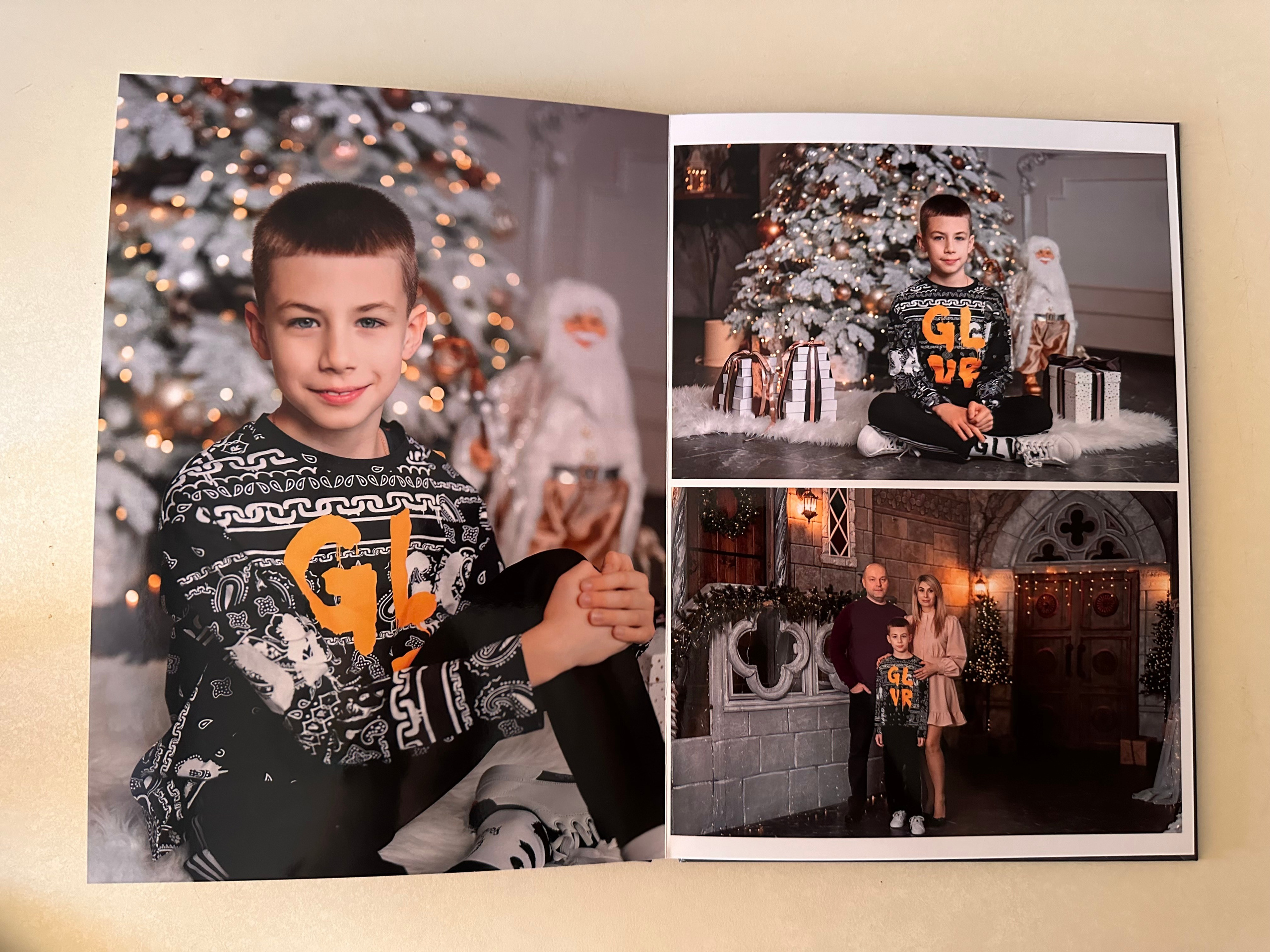 Книга семейная новогодняя 21*30. Фотограф г. Пенза — Светлана Зойкина