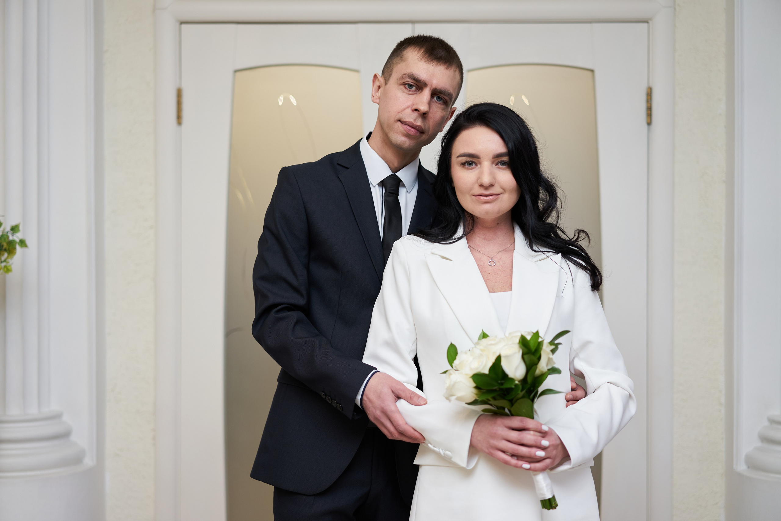 Свадебная фотосессия в студии. Фотограф Екатеринбург Кокшарова Александра