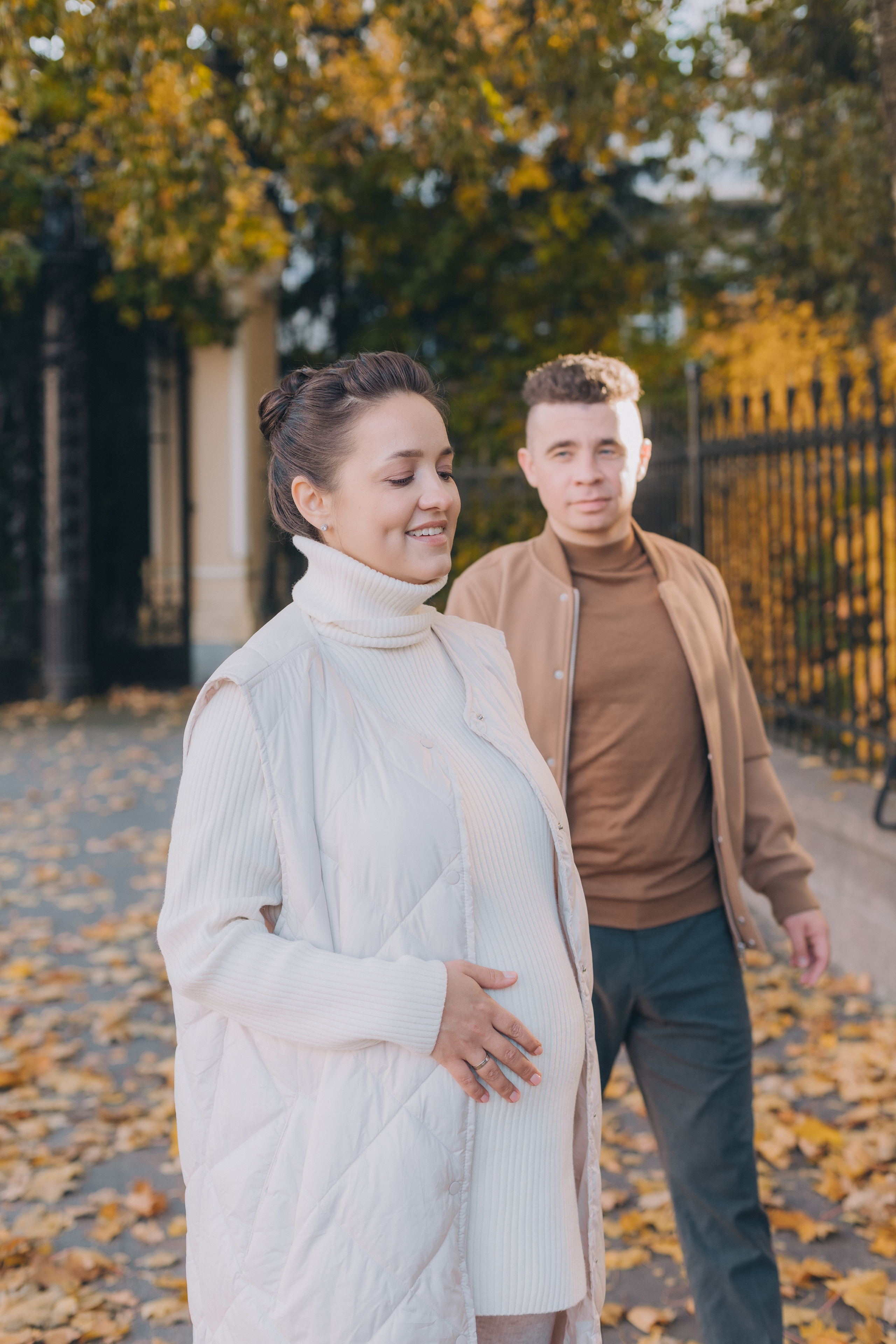 Осень. В ожидании. Семейный фотограф в Санкт-Петербурге Любовь Савкина