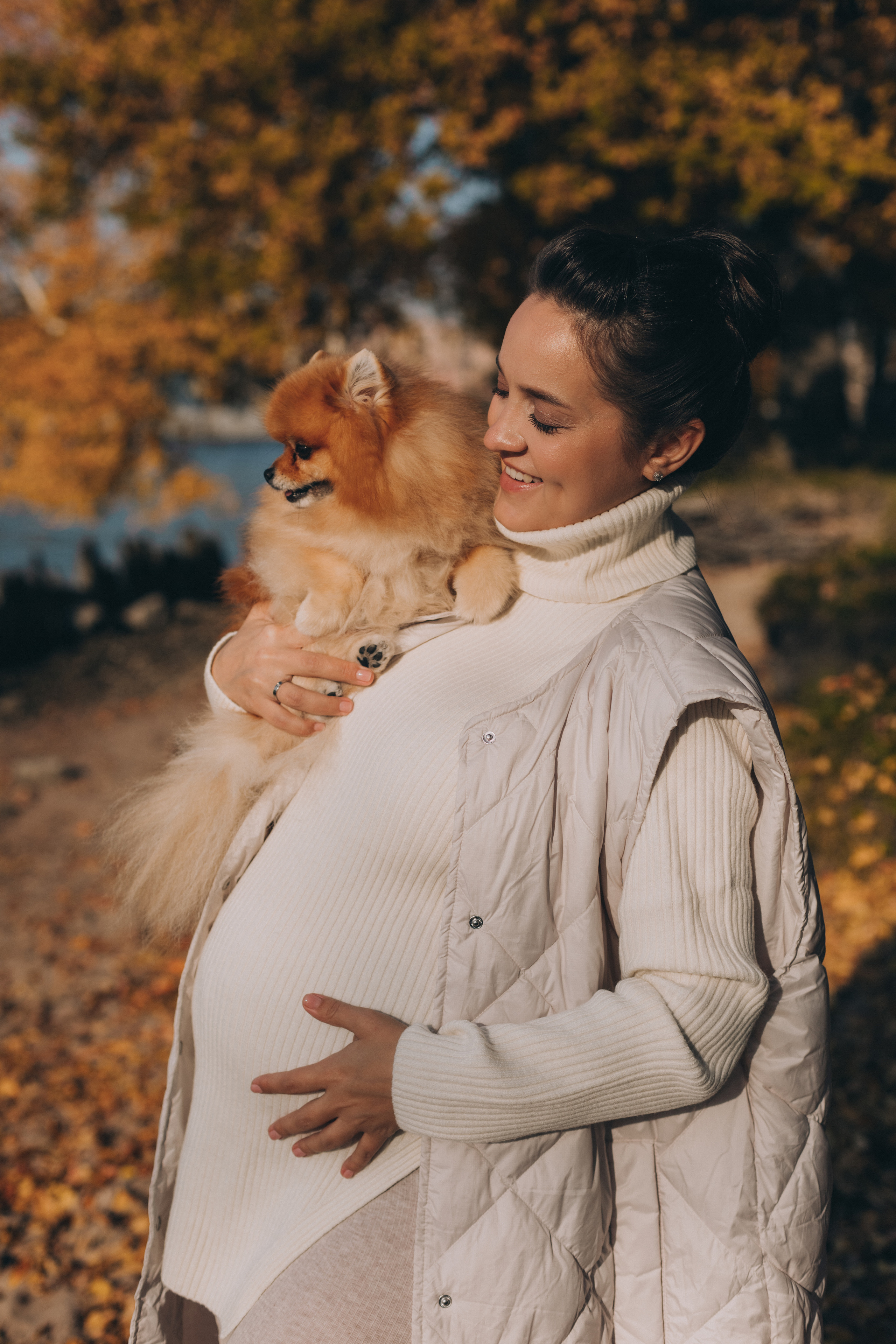 Осень. В ожидании. Семейный фотограф в Санкт-Петербурге Любовь Савкина