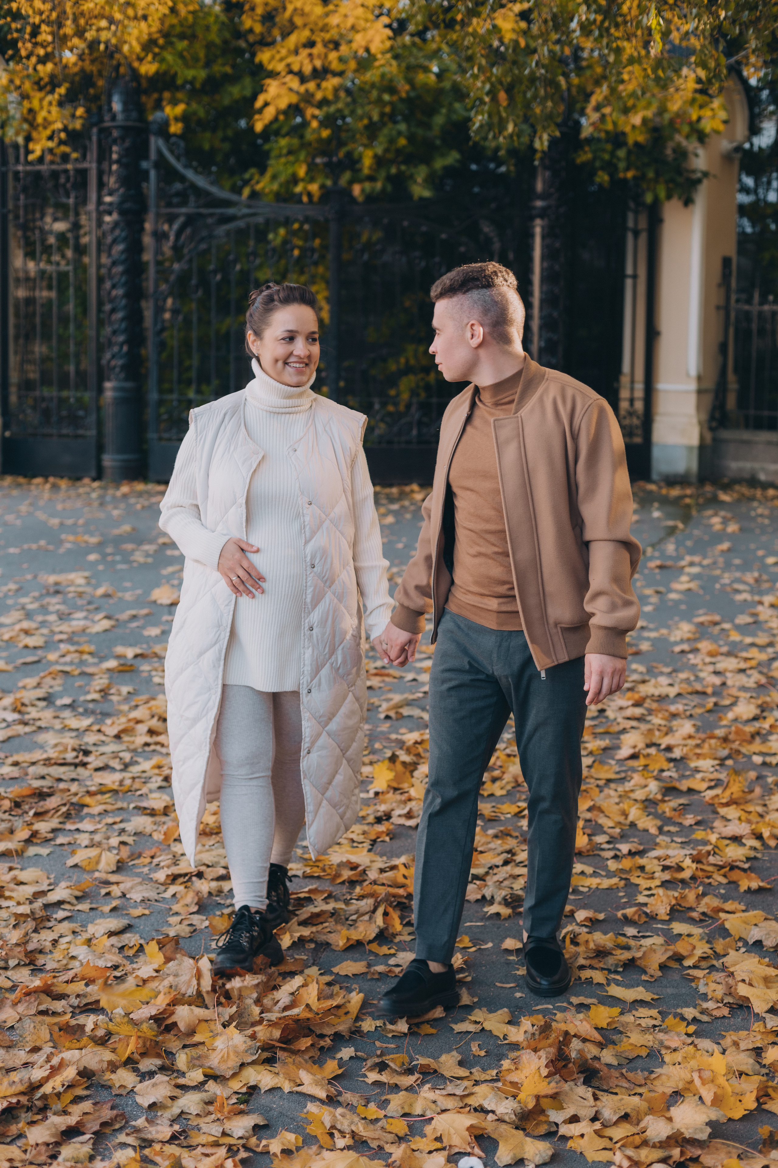 Осень. В ожидании. Семейный фотограф в Санкт-Петербурге Любовь Савкина