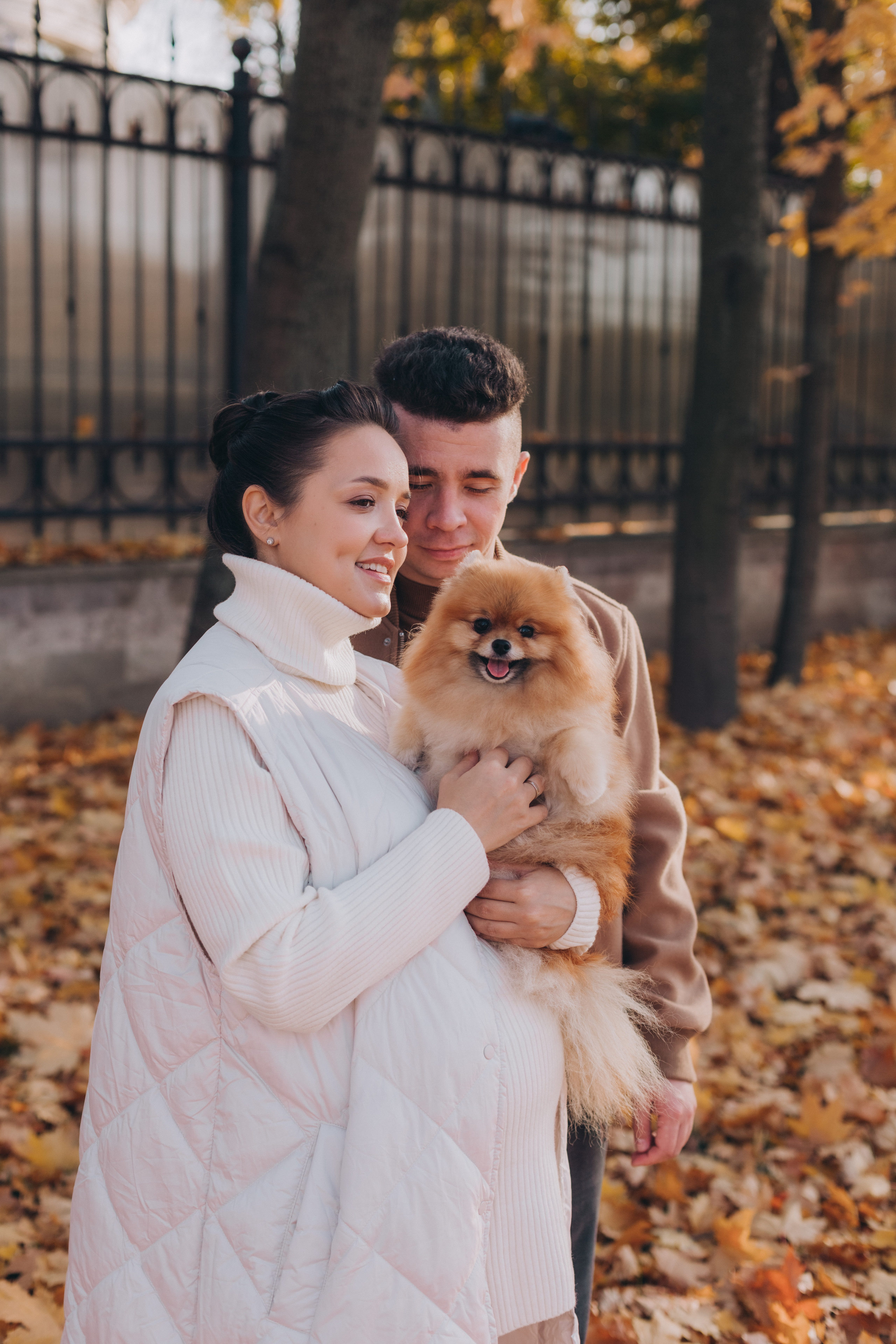 Осень. В ожидании. Семейный фотограф в Санкт-Петербурге Любовь Савкина