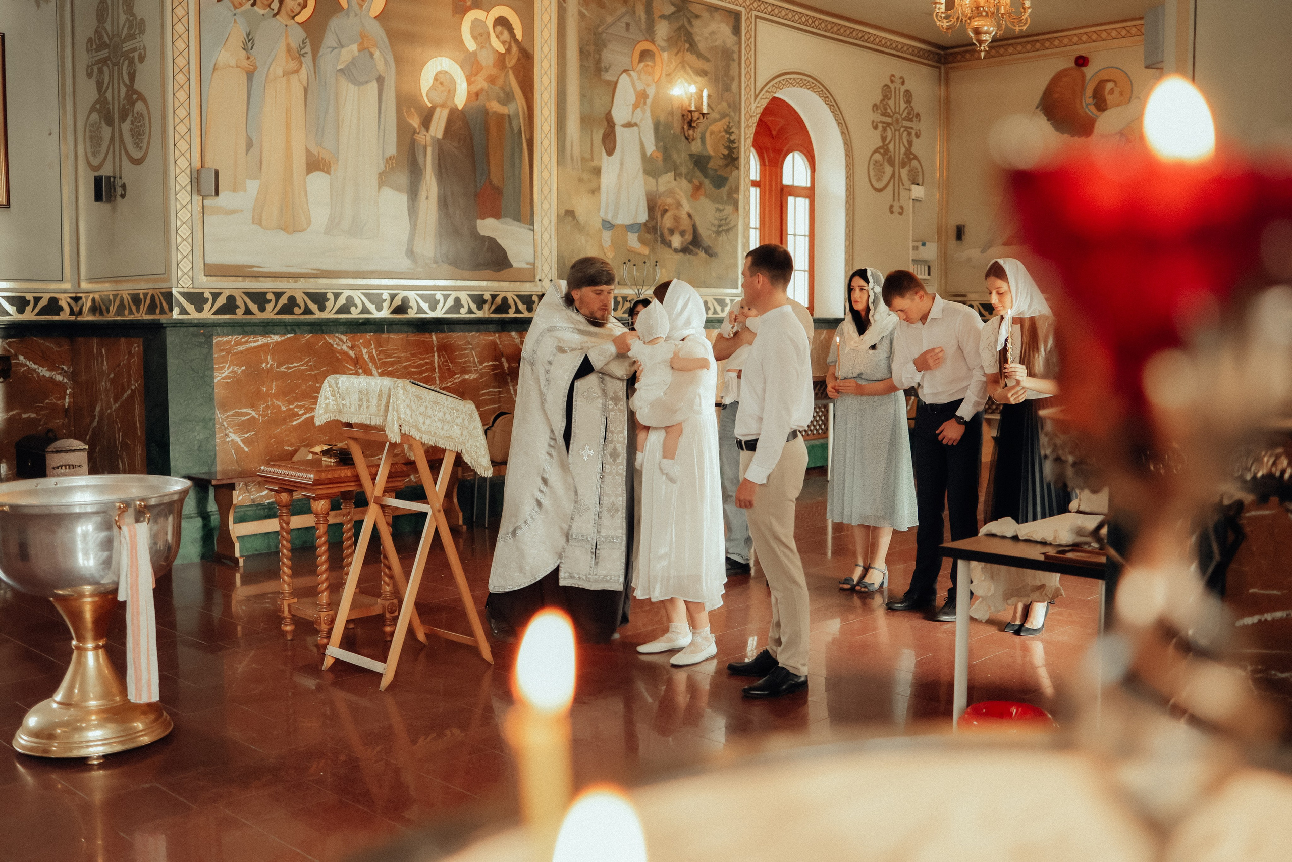 Фотосессия крещения, видеосъемка крещения в Нижнем Новгороде. Фотограф и видеограф Елена Лисина