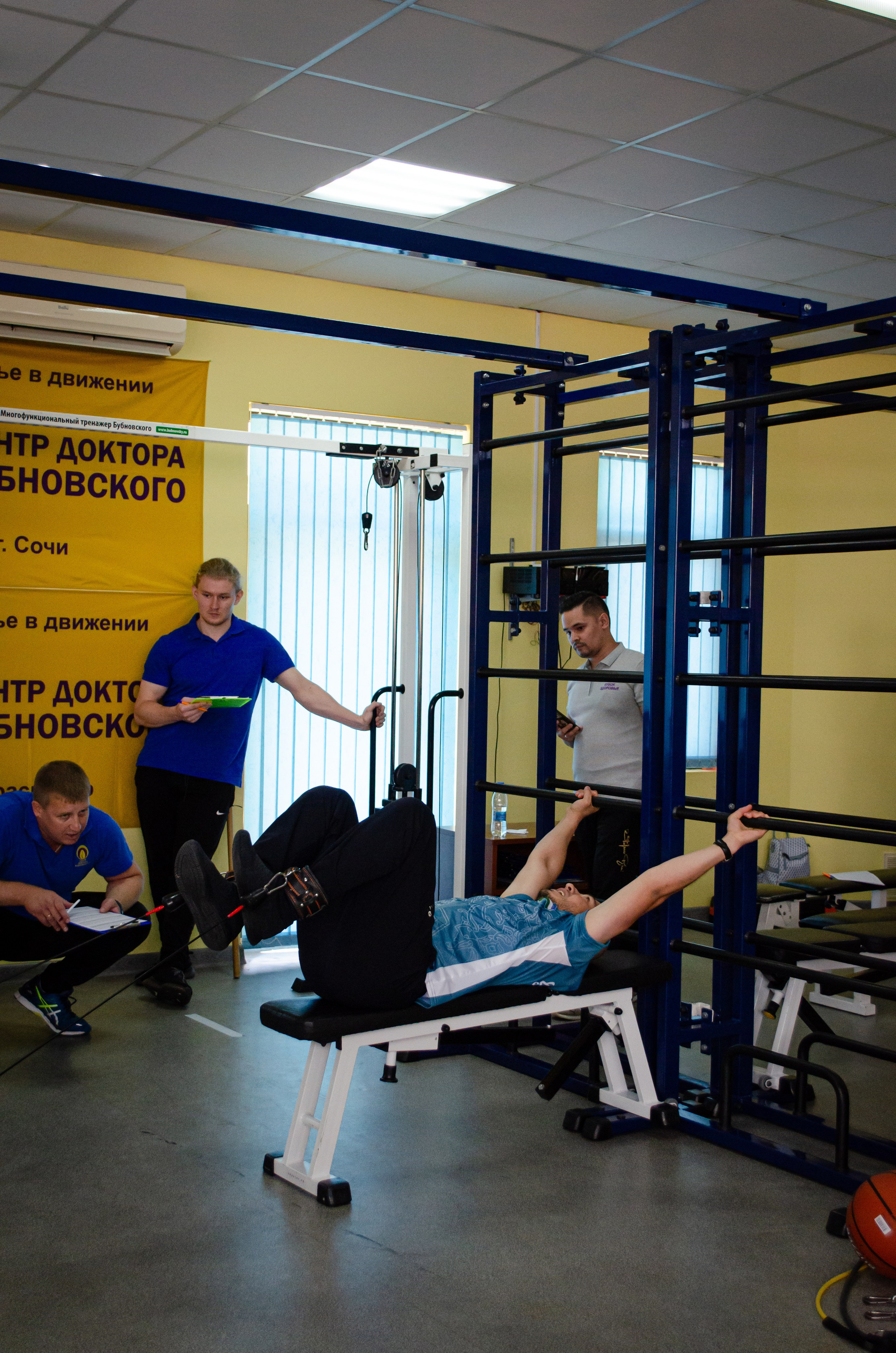 Медицинское спортивное мероприятие. Фотограф