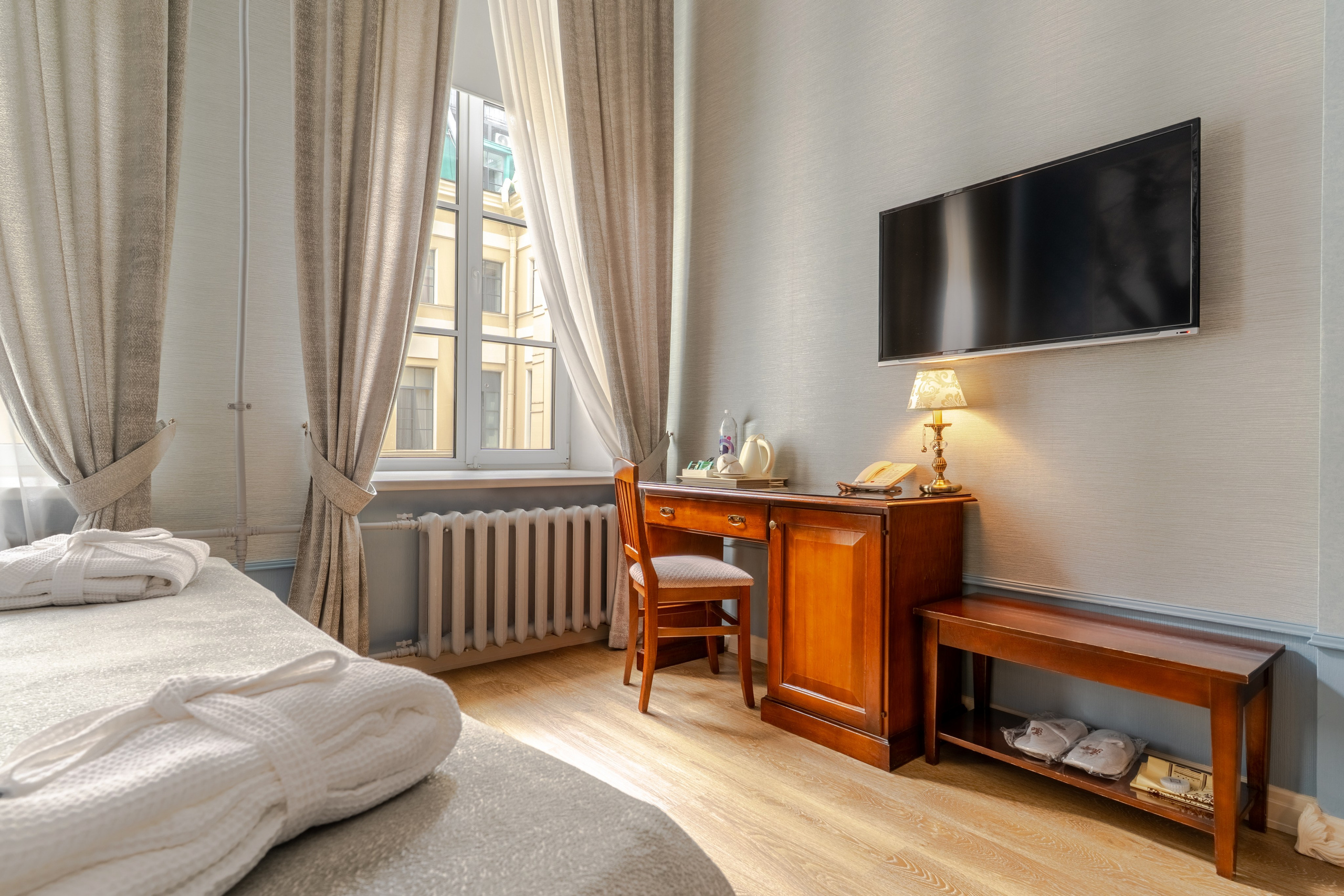 Интерьерная фотосъёмка отеля «Пётръ», Санкт-Петербург