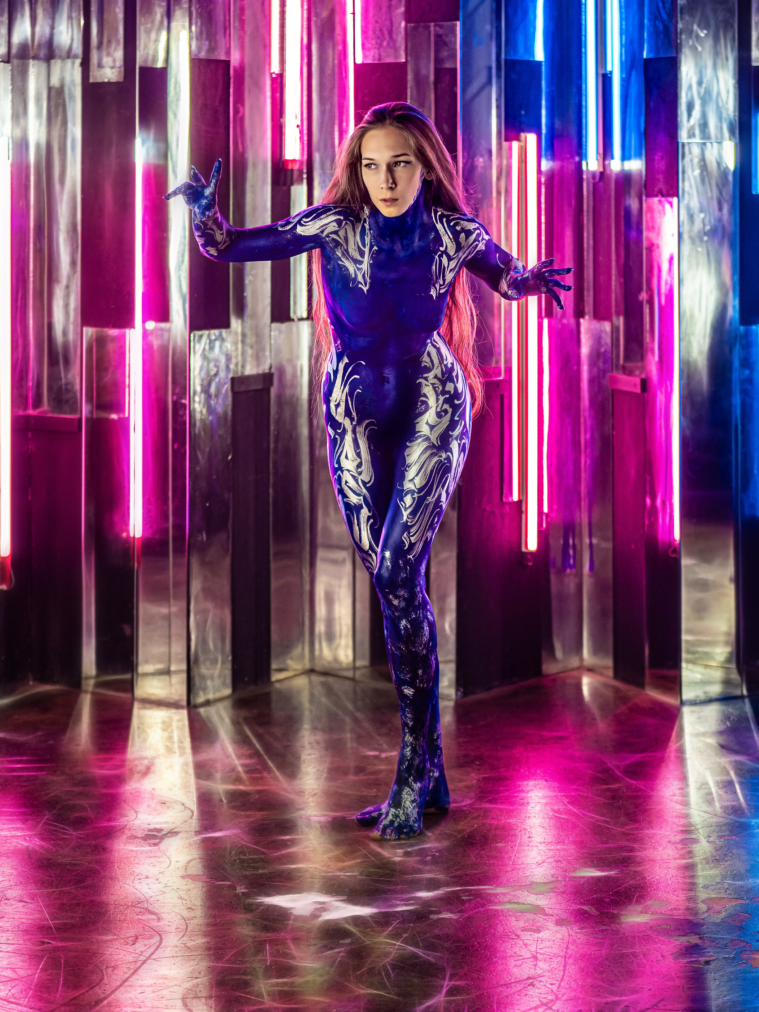 Бодиарт. Творческие сьемки