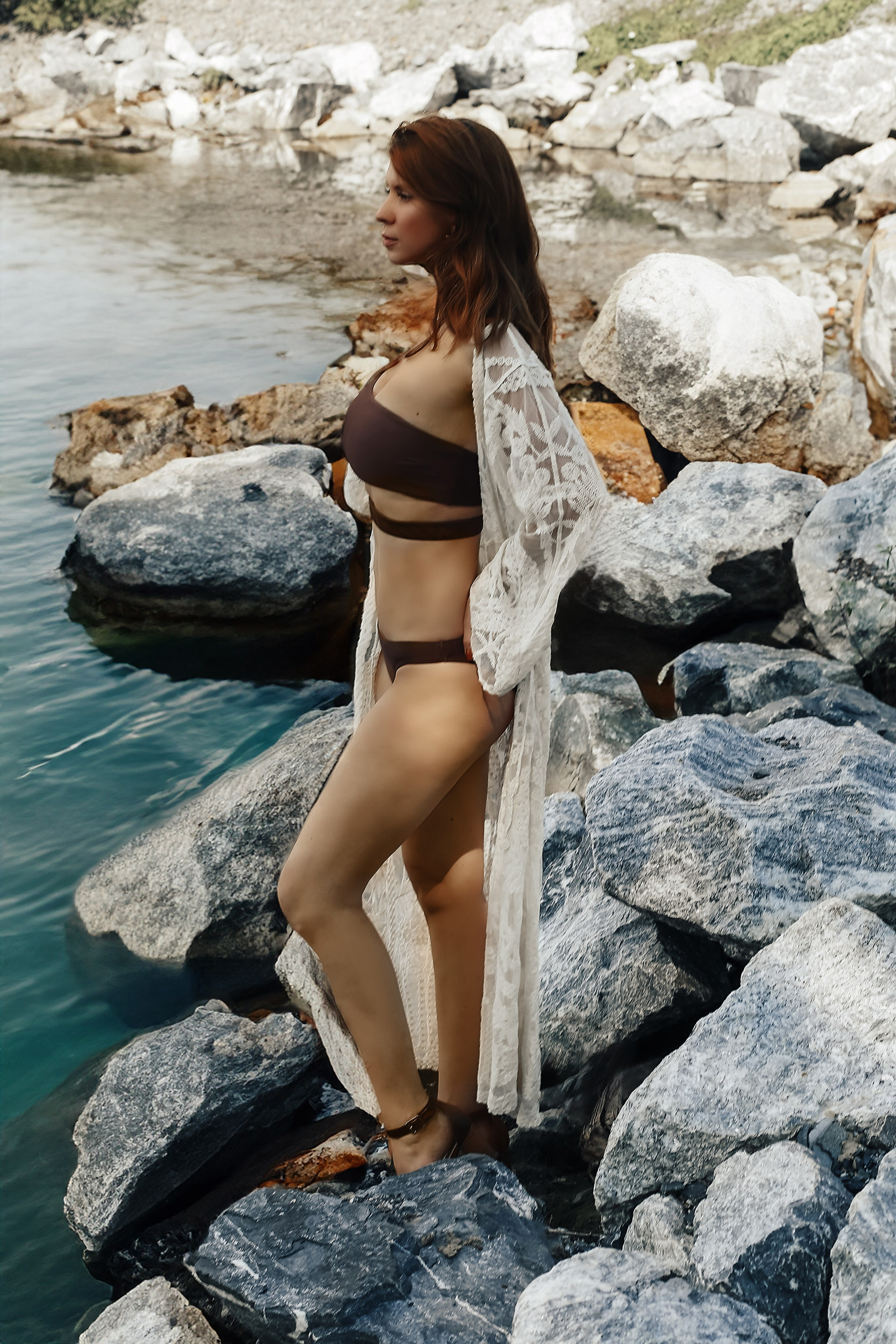 Гламурная фотосессия на камнях. Иванова Ирина Свадебный и семейный фотограф г. Уфа