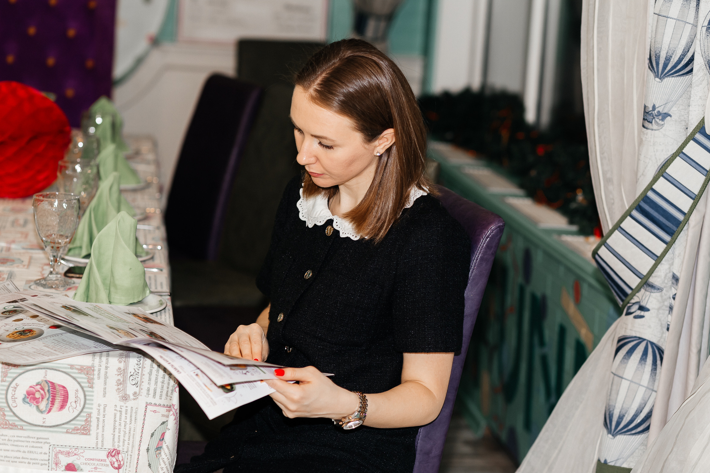 3 Годика Марусе, кафе «Андерсон». Семейный и свадебный фотограф в Москве Ксения Герасимова