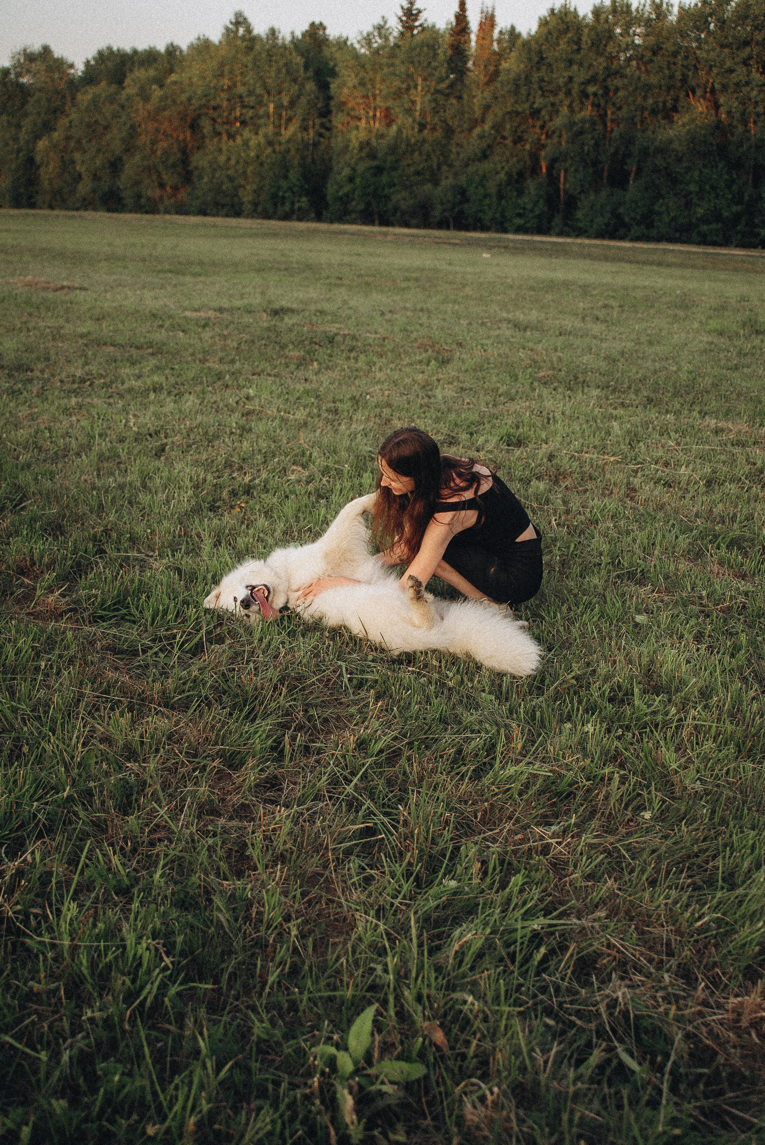 Алёна и Челси. Фотограф-анималист Богданова Полина