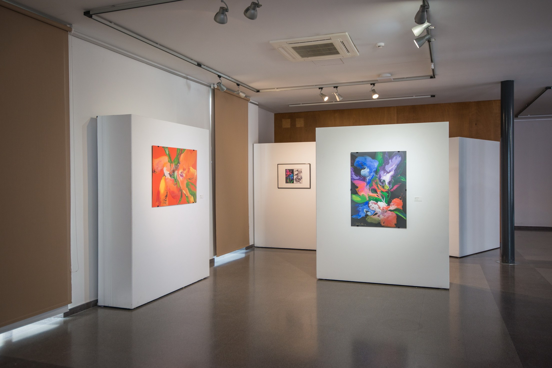 Abstract Art Exhibition. Photographer Aleksandr Rybintsev