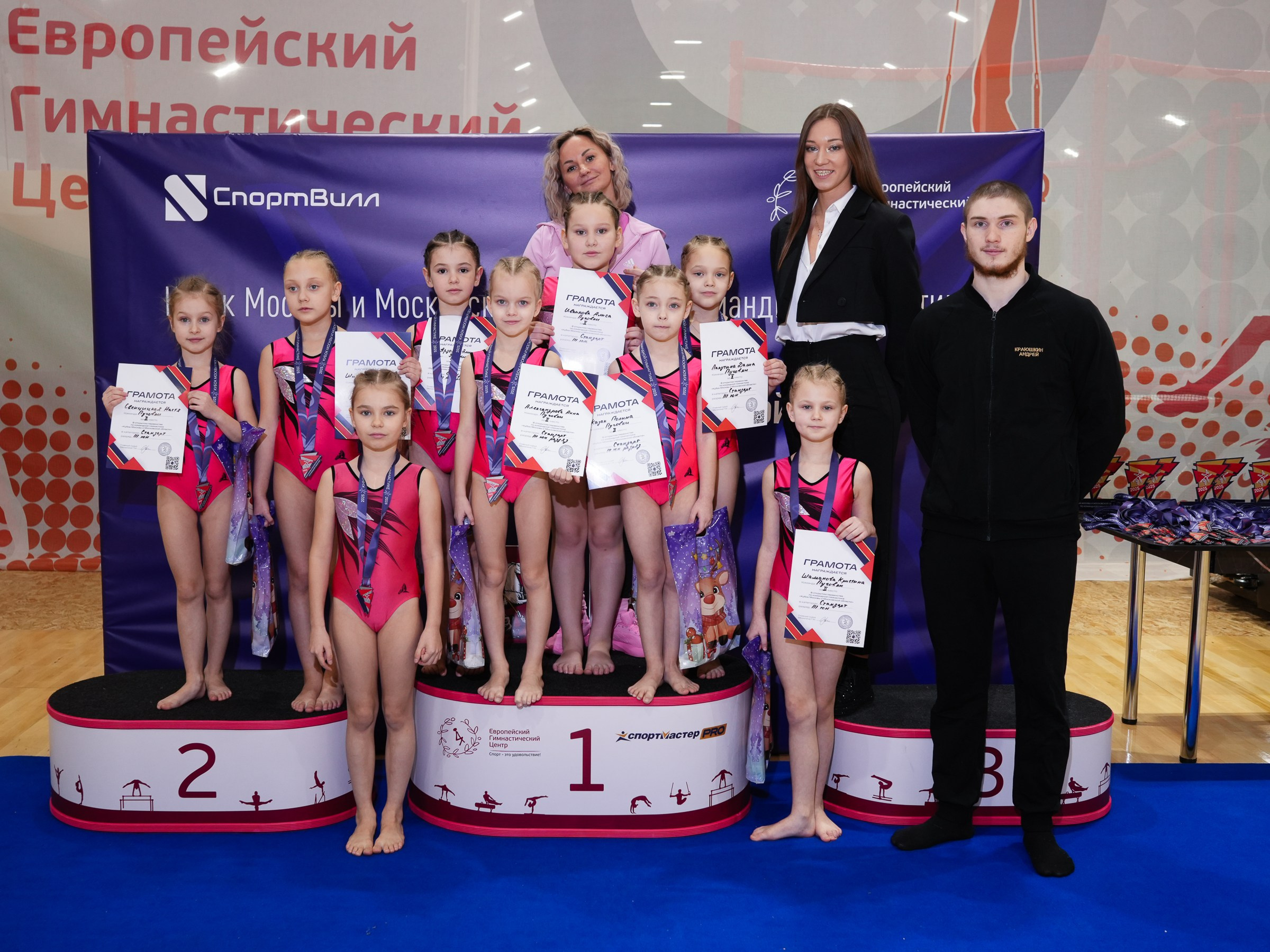 Гимнастика. Фотограф Москва