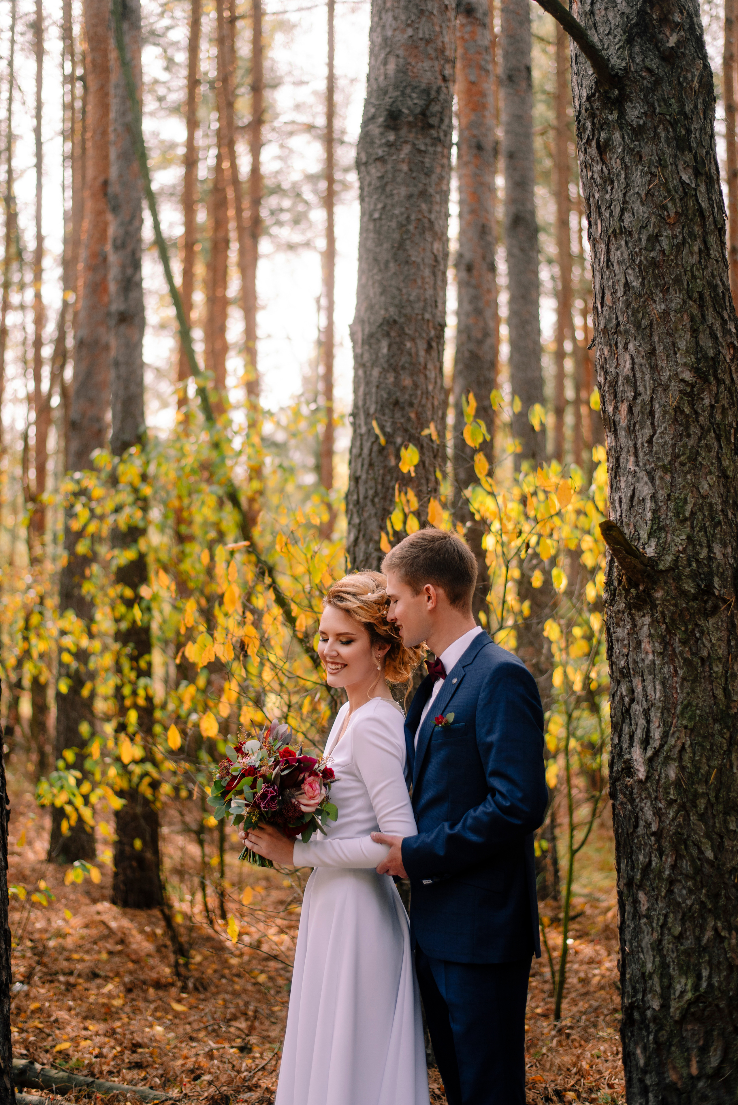 Лена и Андрей — осенняя прогулка. Семейный и свадебный фотограф в Рязани Лиза Голованова