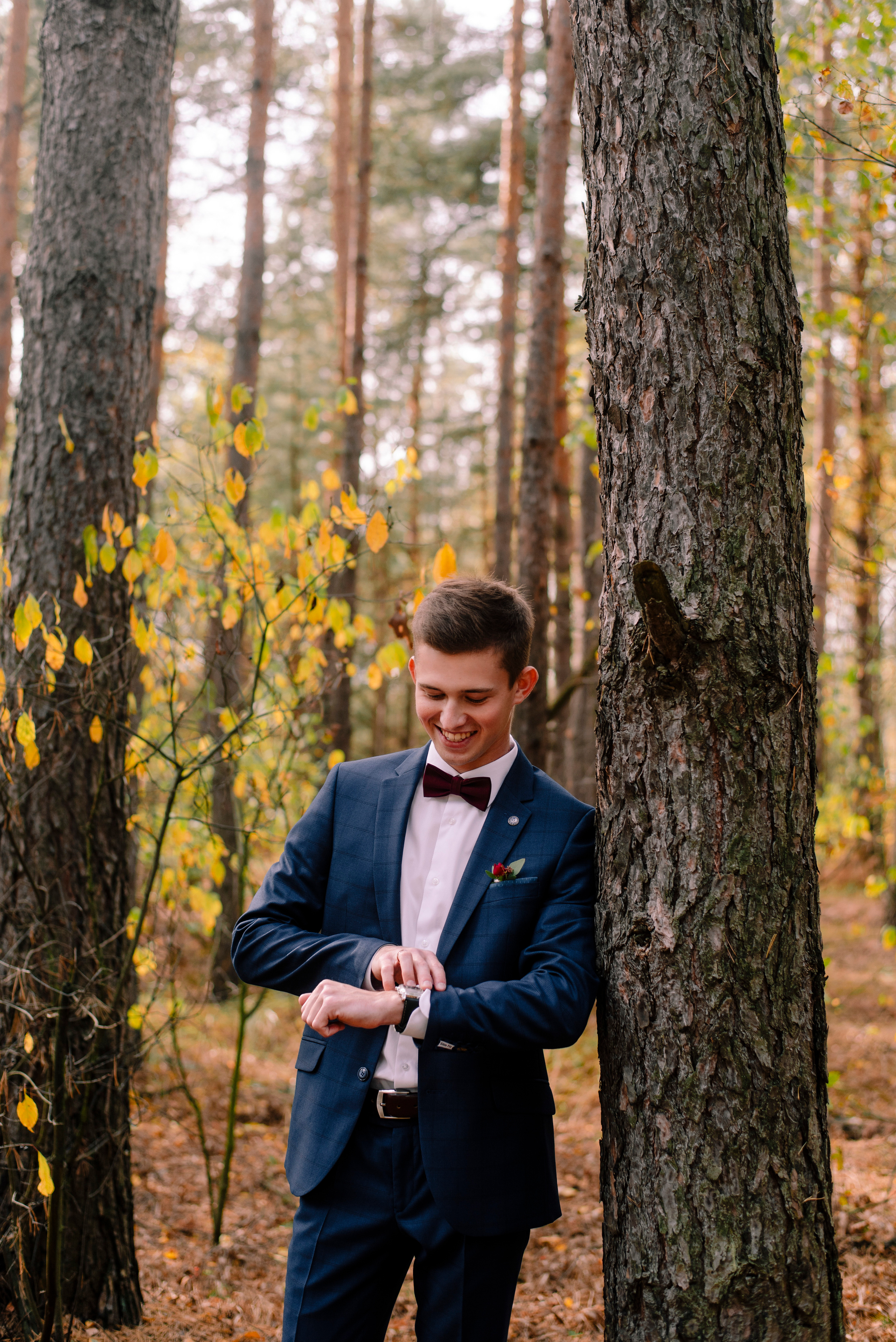 Лена и Андрей — осенняя прогулка. Семейный и свадебный фотограф в Рязани Лиза Голованова