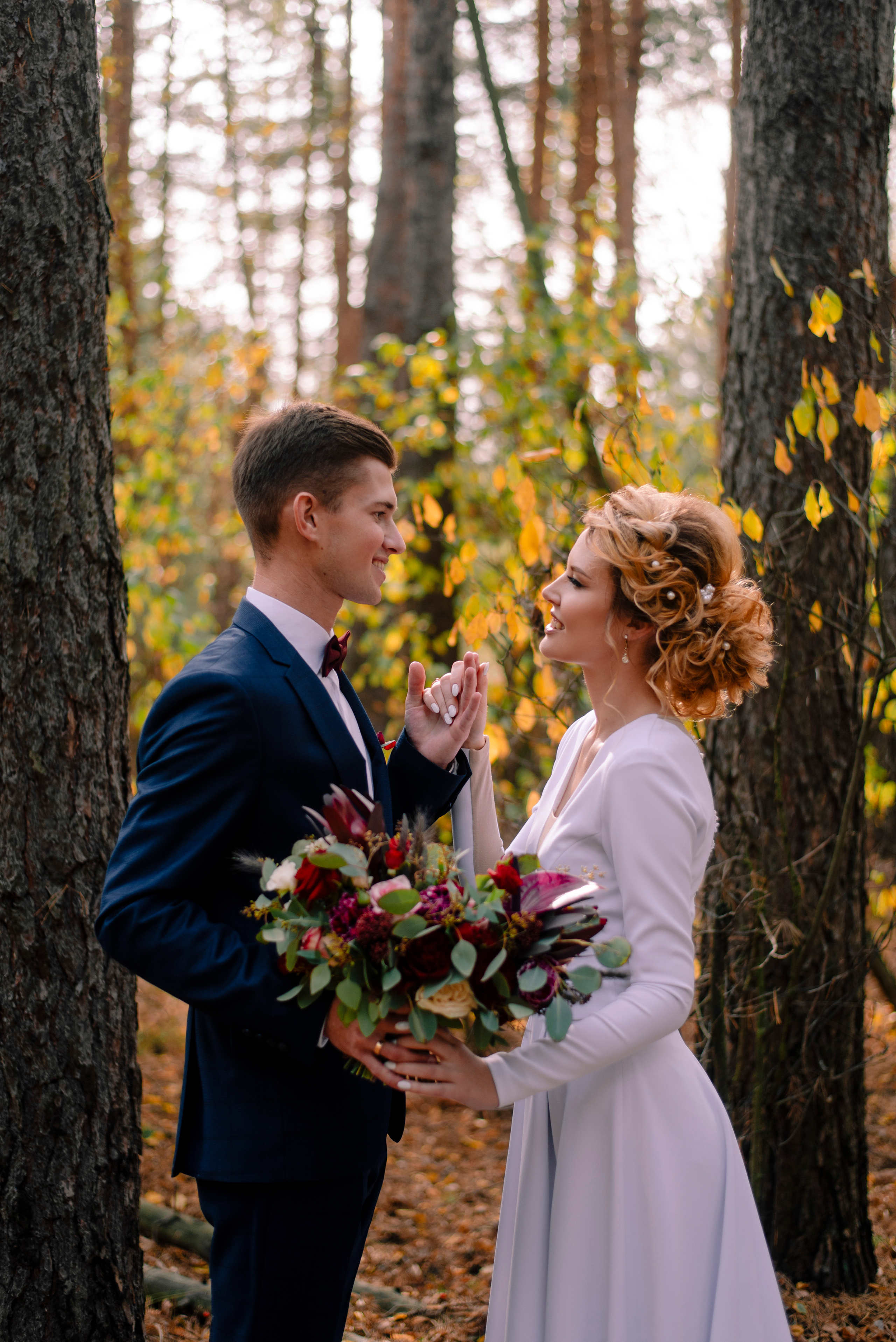 Лена и Андрей — осенняя прогулка. Семейный и свадебный фотограф в Рязани Лиза Голованова