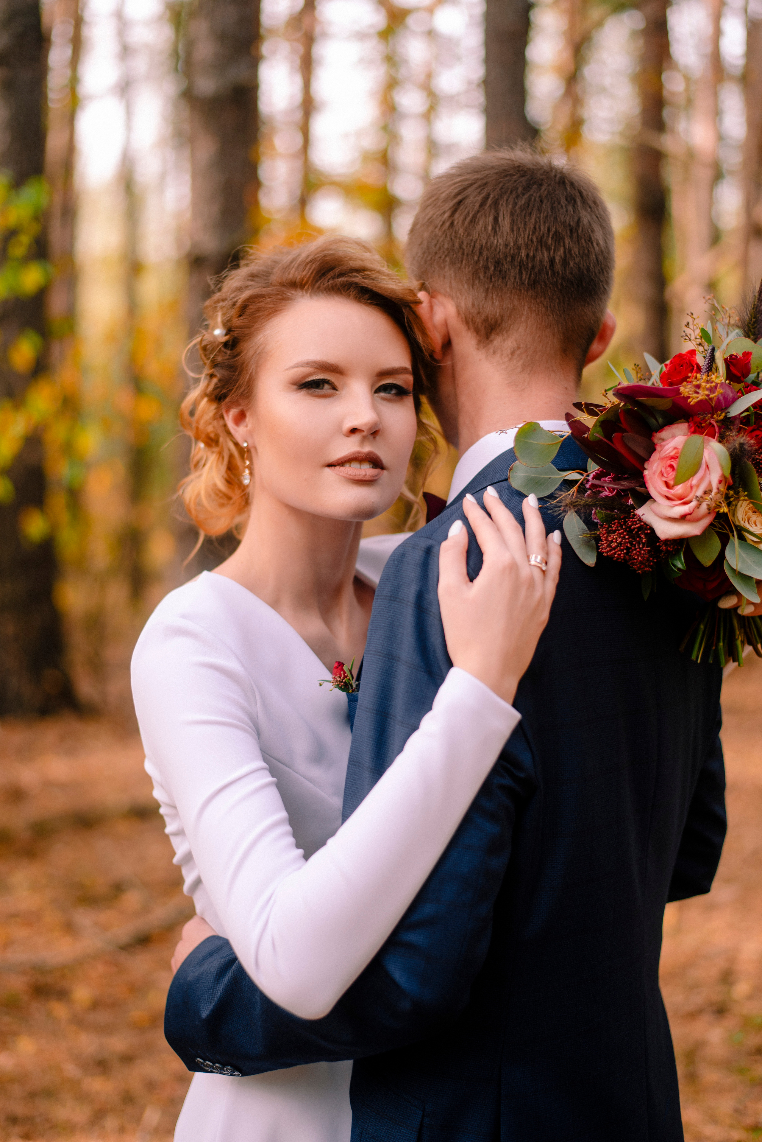 Лена и Андрей — осенняя прогулка. Семейный и свадебный фотограф в Рязани Лиза Голованова