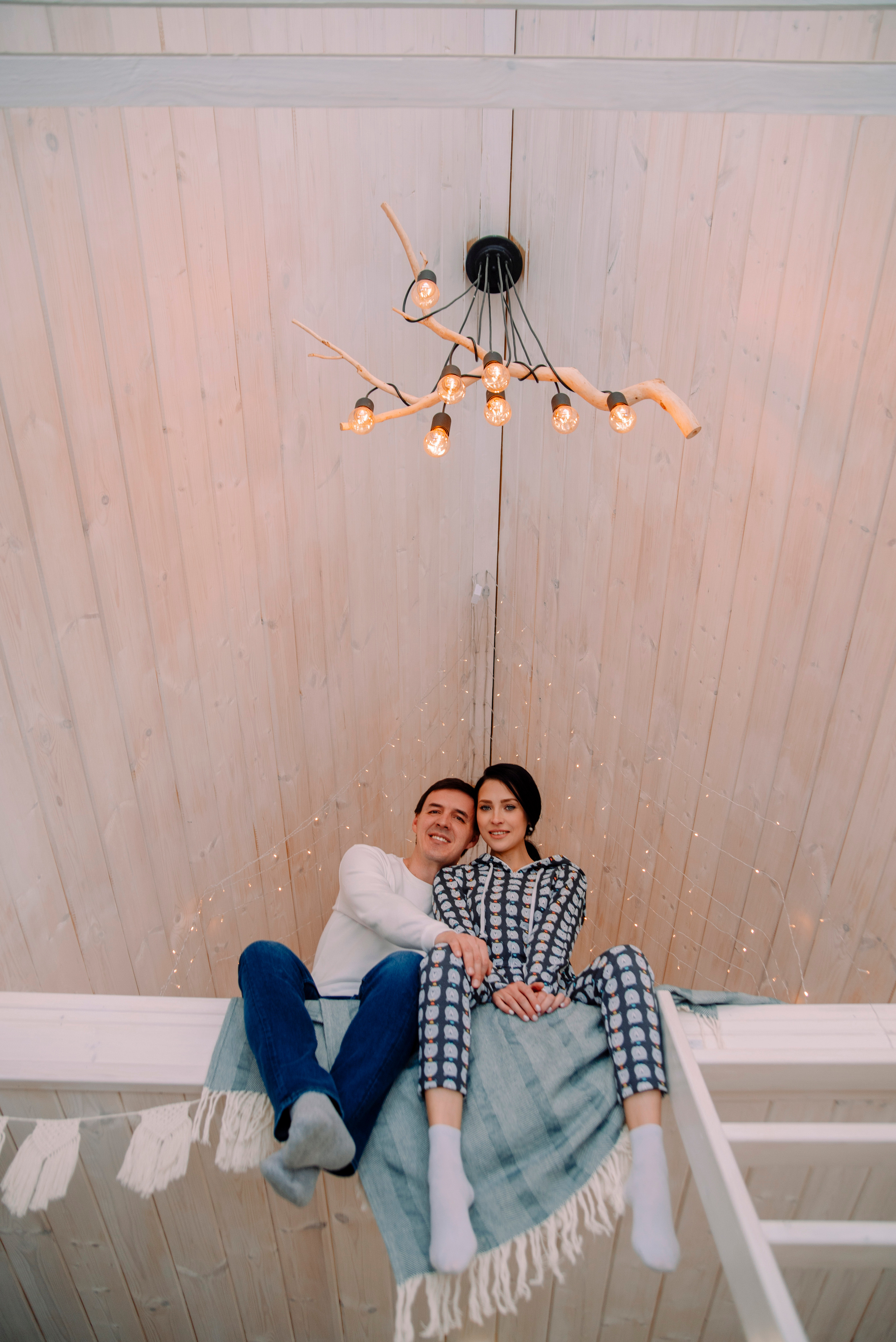 фотосессия в домике на природе, love-story