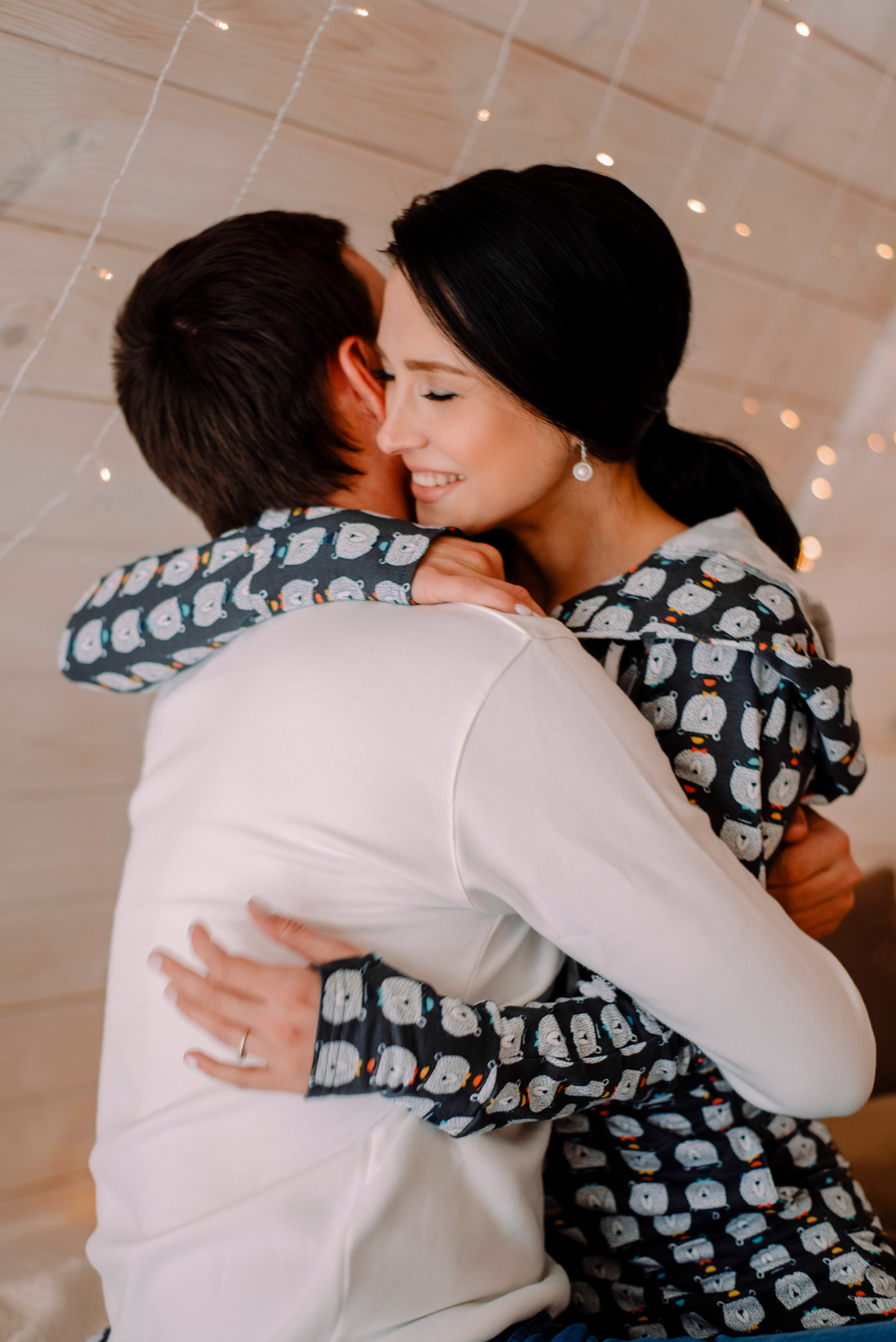 фотосессия в домике на природе, love-story