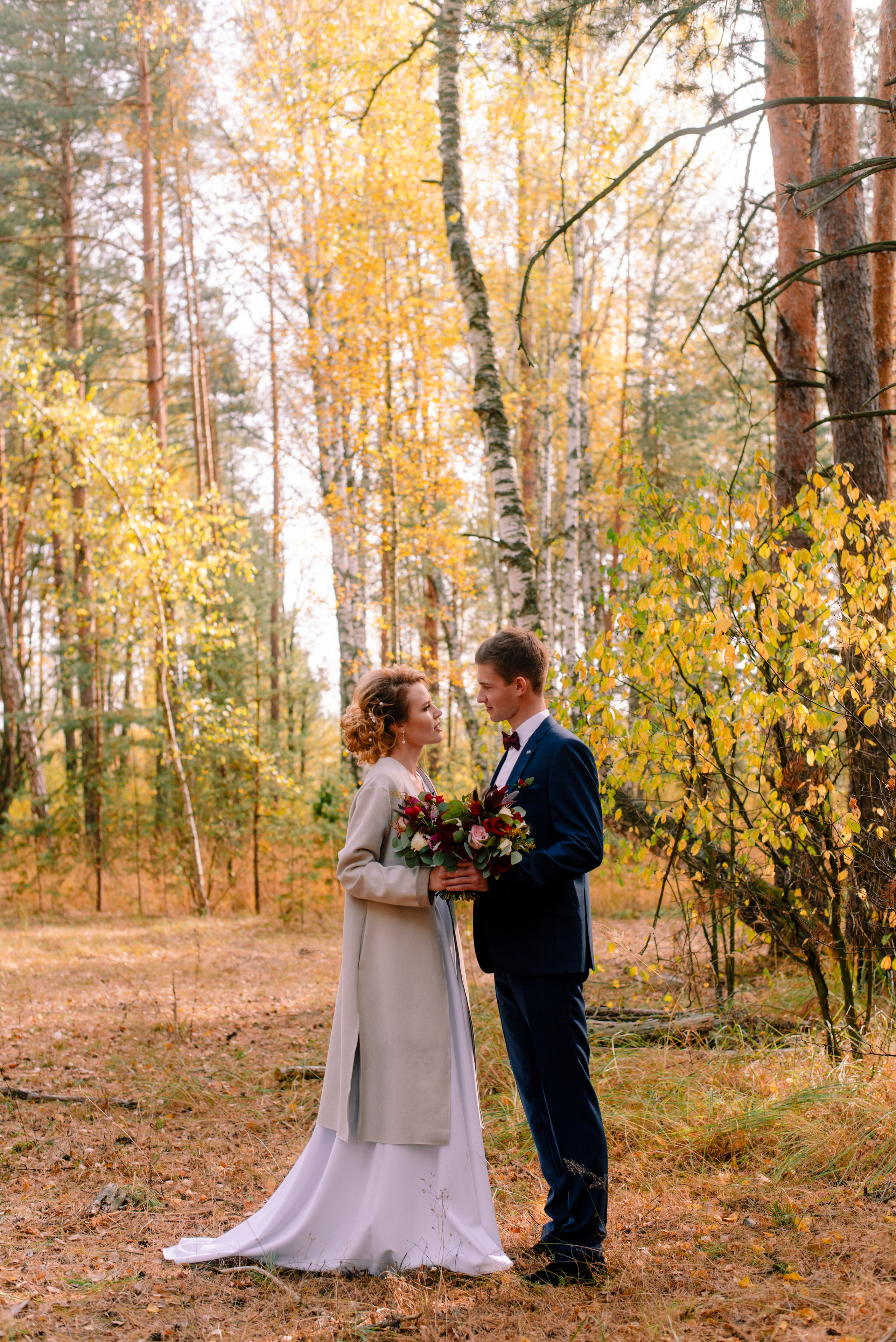 Лена и Андрей — осенняя прогулка. Семейный и свадебный фотограф в Рязани Лиза Голованова