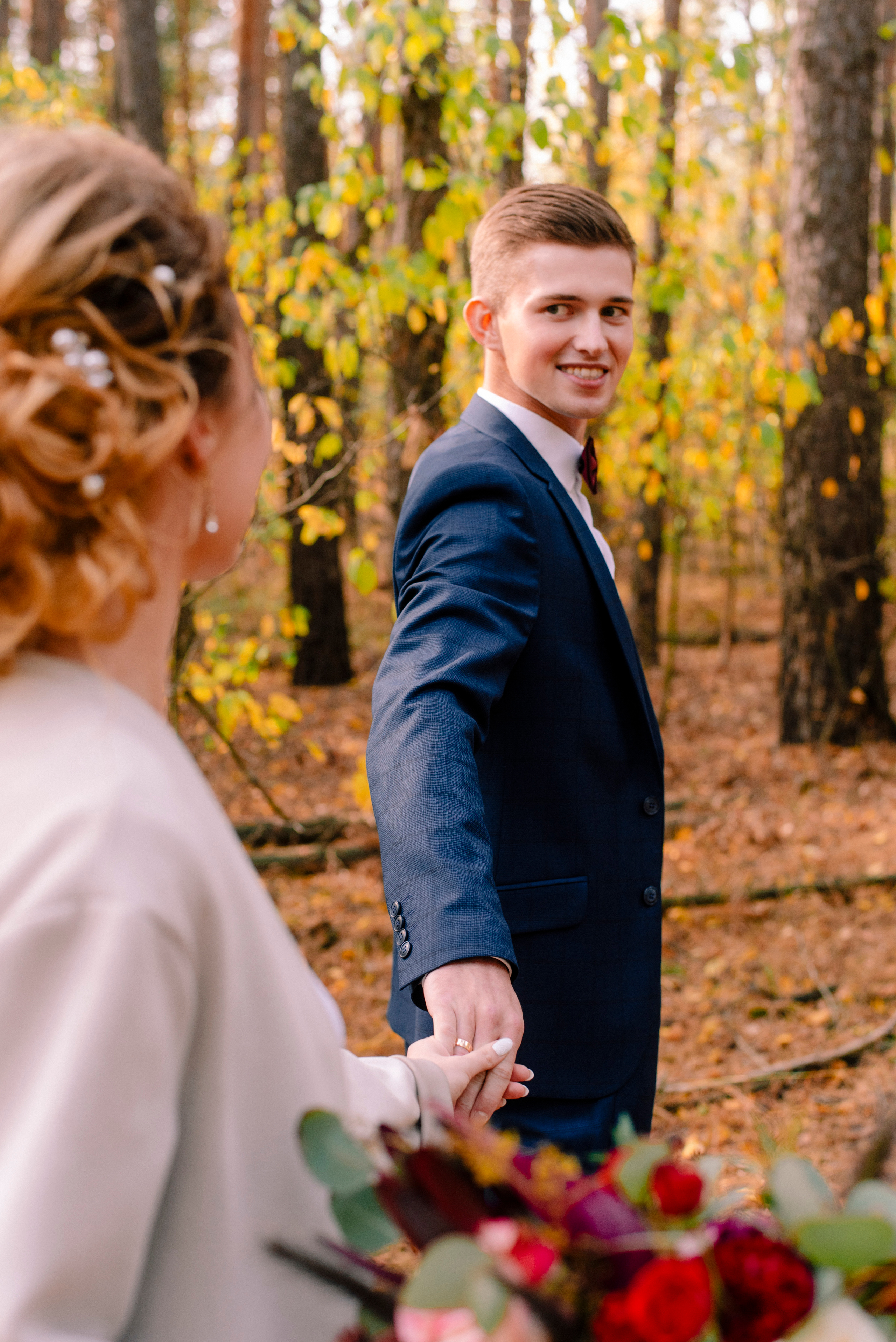 Лена и Андрей — осенняя прогулка. Семейный и свадебный фотограф в Рязани Лиза Голованова