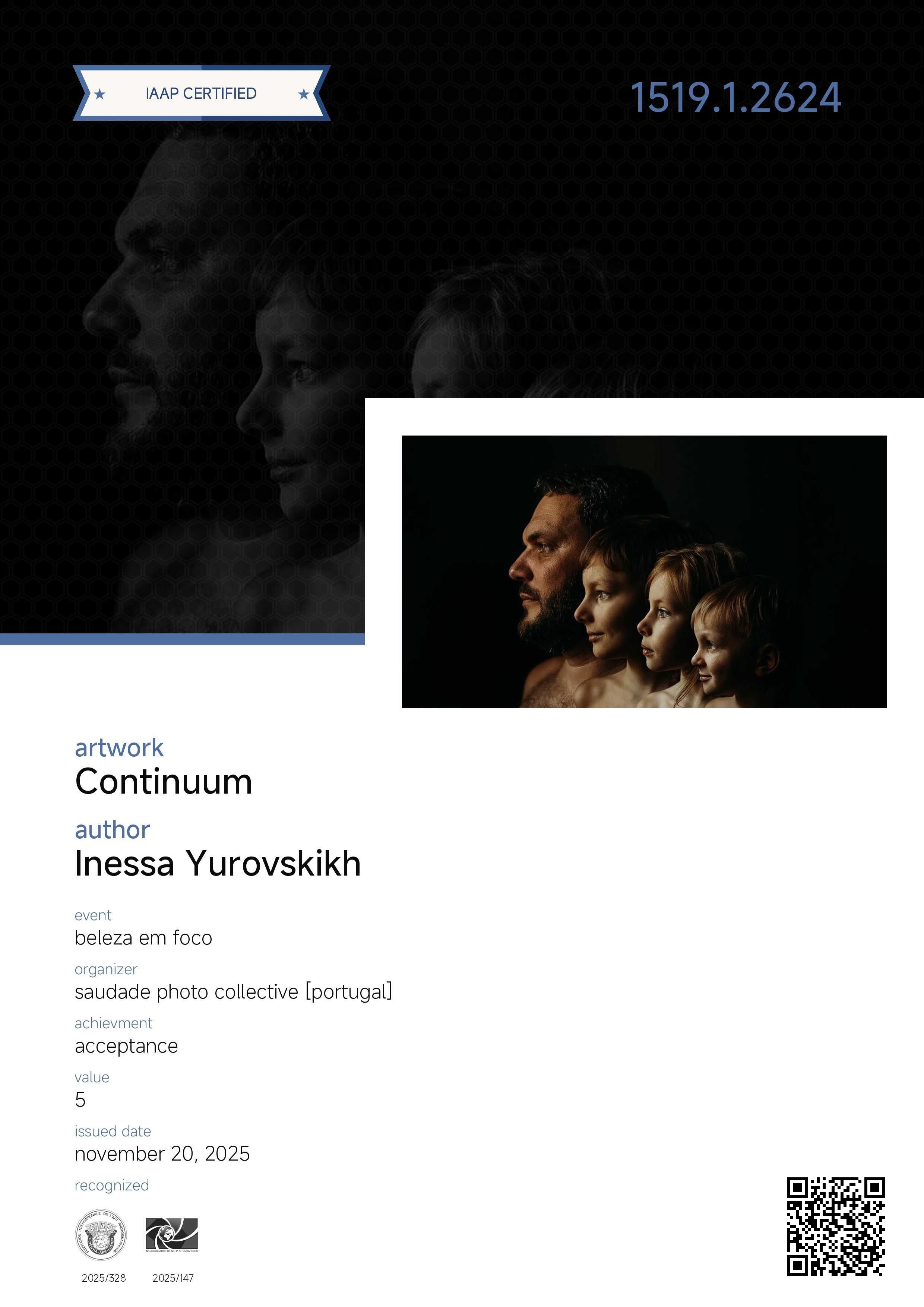 FIAP. Семейный и детский фотограф в Алматы Юровских Инесса