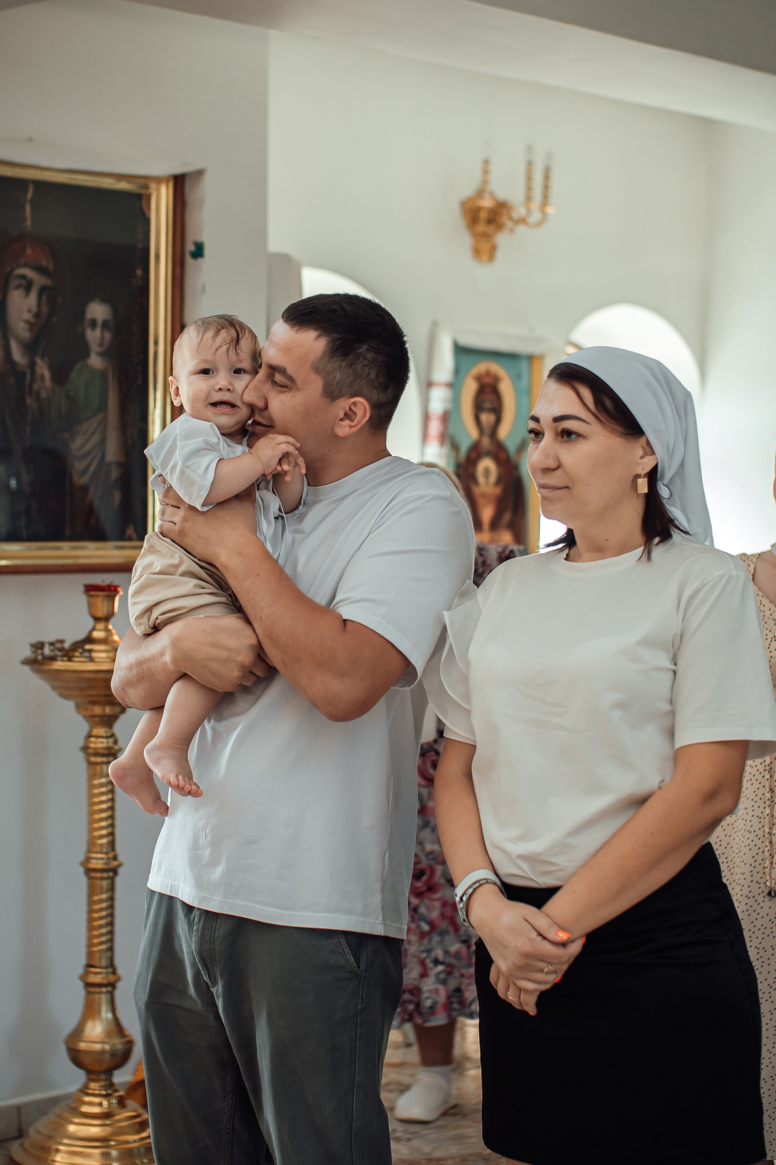 Таинство крещения. Фотограф Arina Elatova