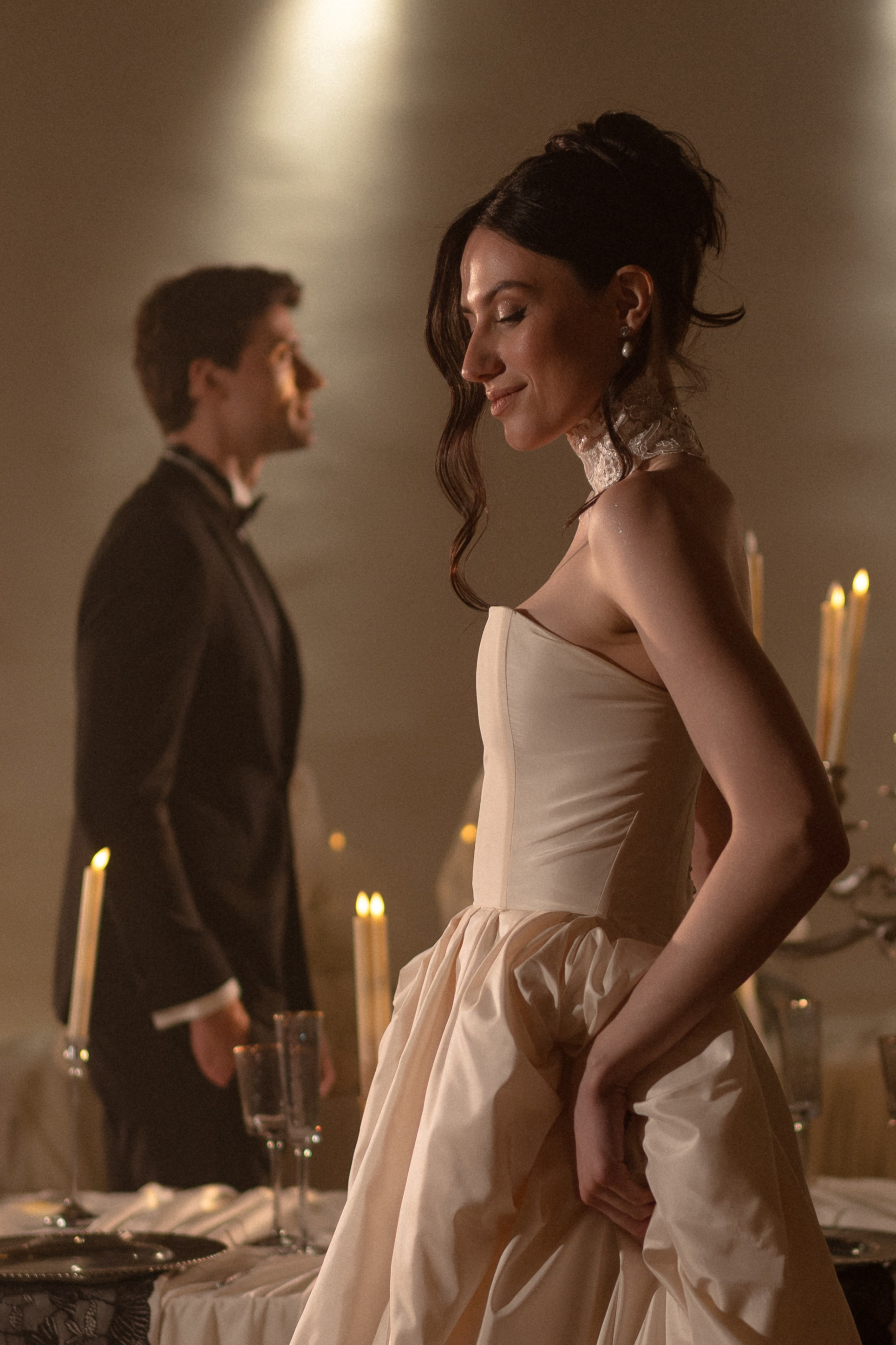 Ужин при свечах. Свадебный и репортажный фотограф Москва