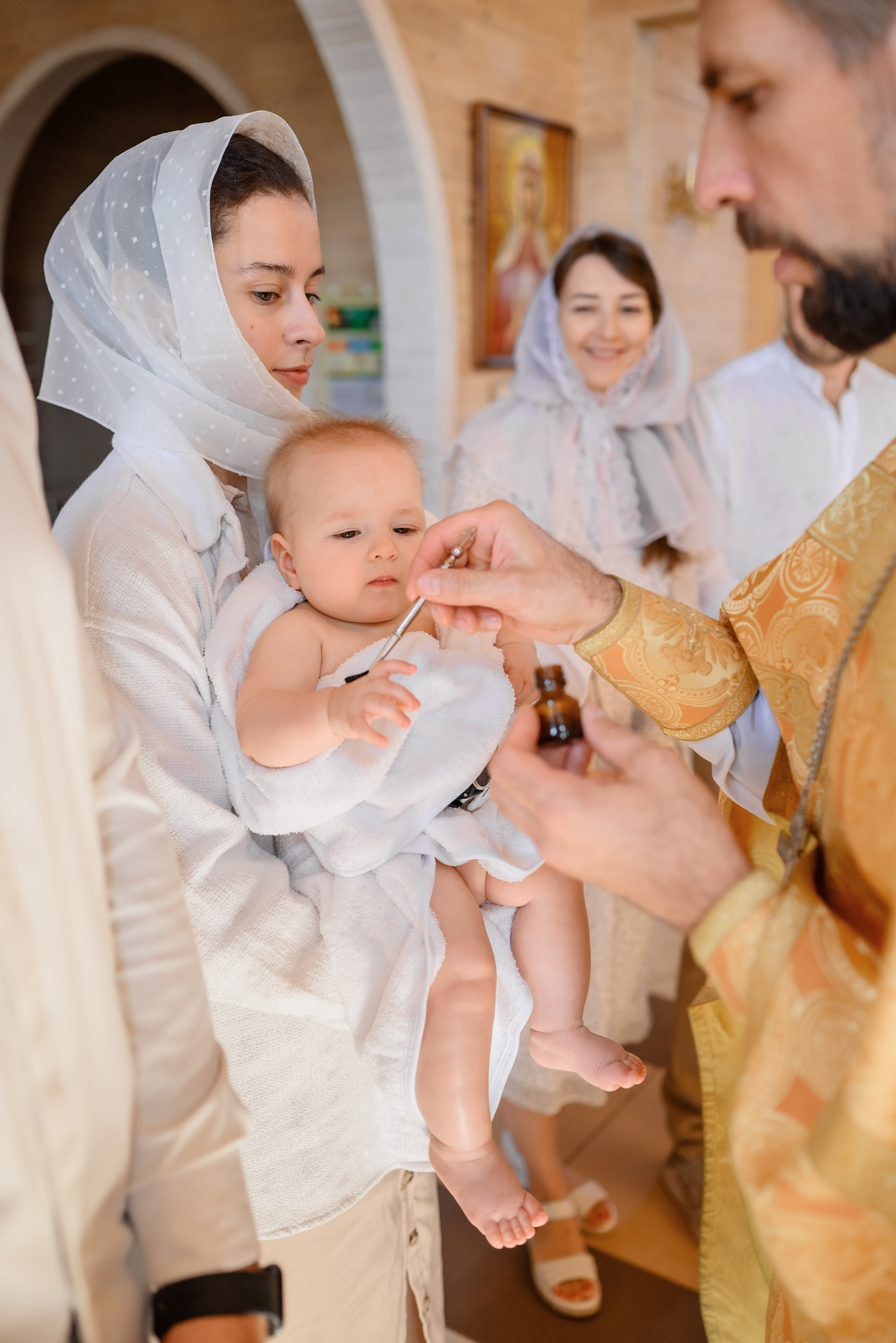 Фотосессия «Крещение». Семейный фотограф и фотограф новорожденных г. Солигорск Галина Демчук