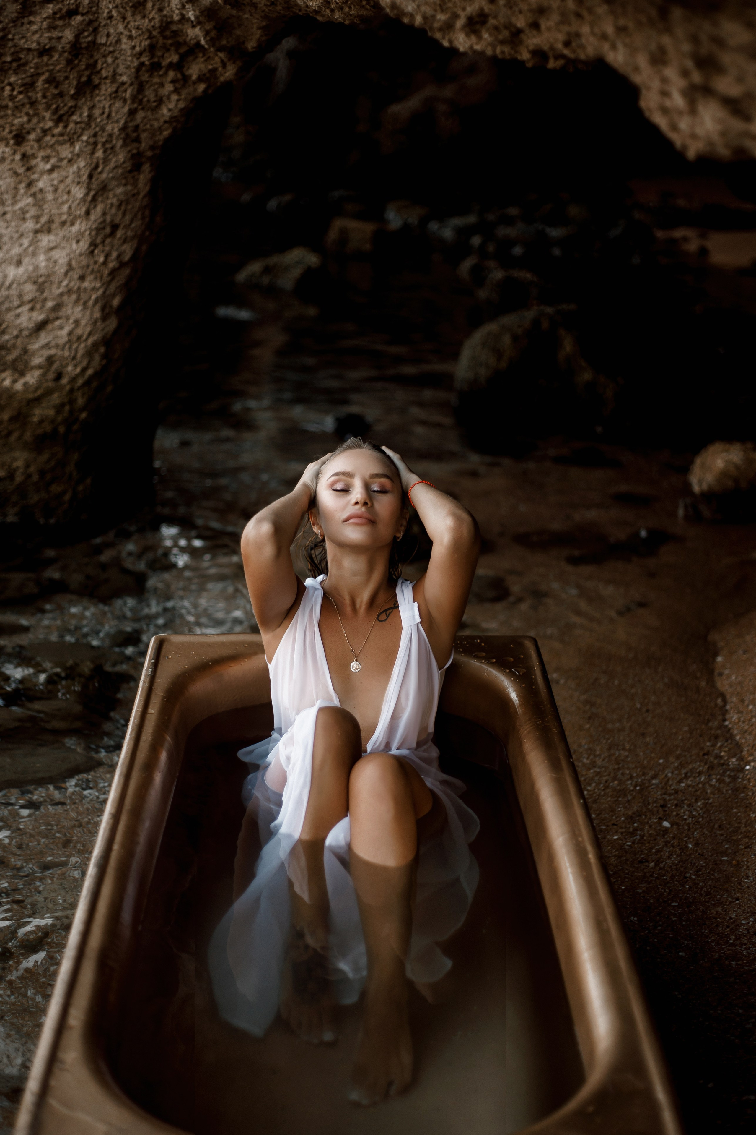 Ванна в море. Фотограф Анна Лейман. Севастополь